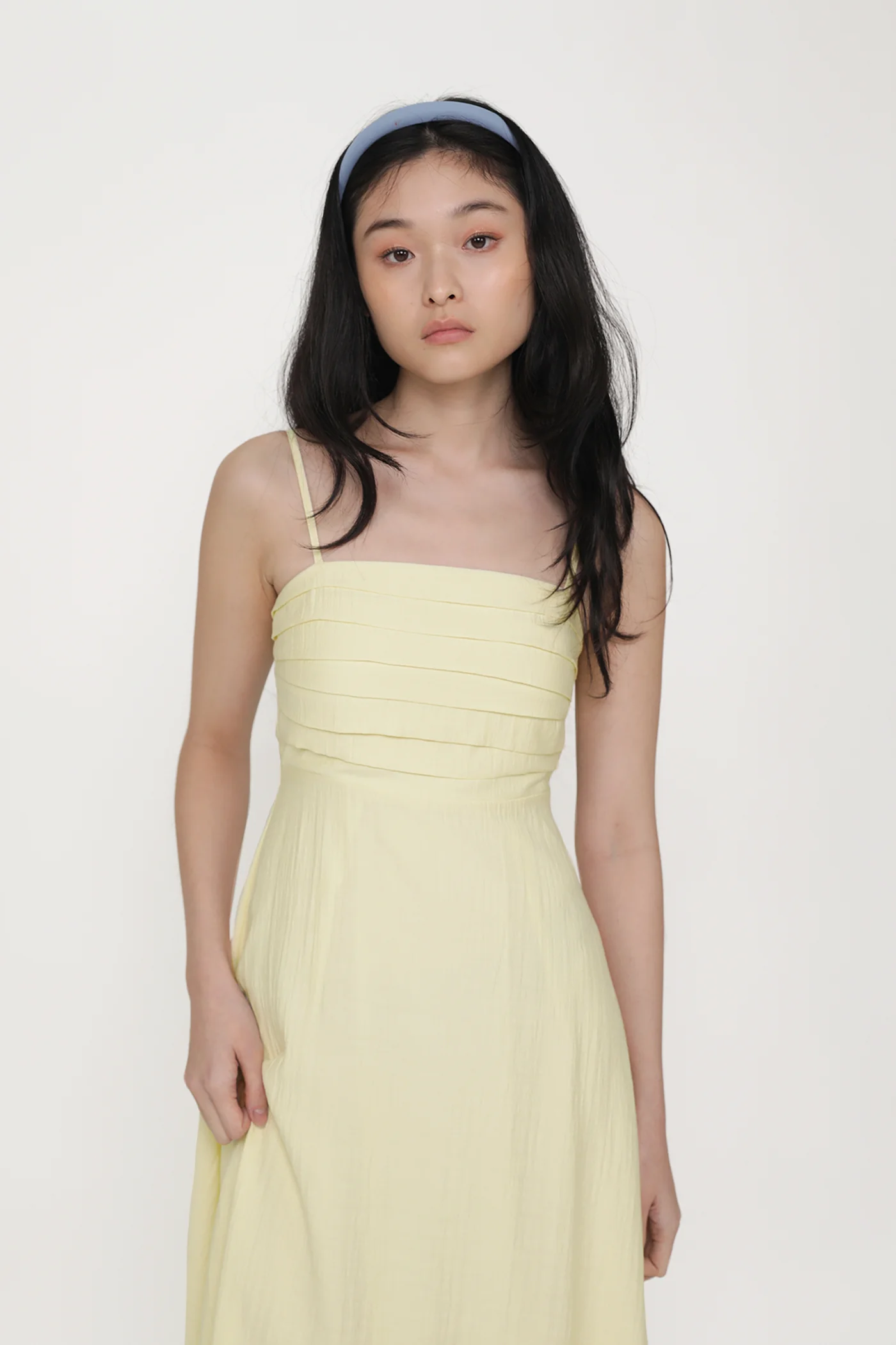 Maiya Pleated Midi Dress - Image 6