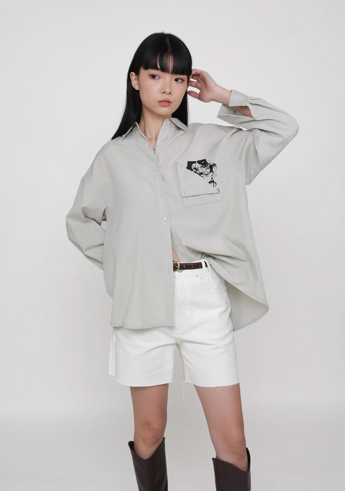 Make Room For What You Love Oversized Shirt - Image 18