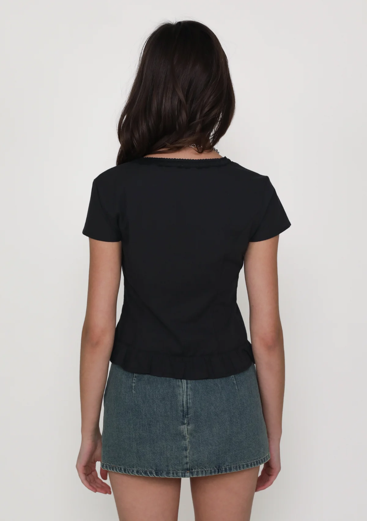 Manila Lace Trim Ribbon Blouse - Image 16
