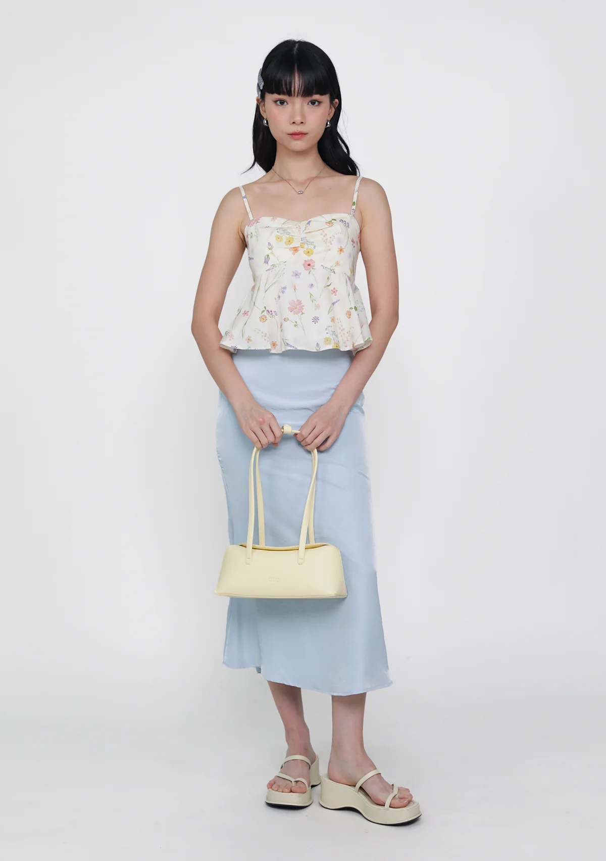 Marcella Bustier Padded Top (Watercolour)