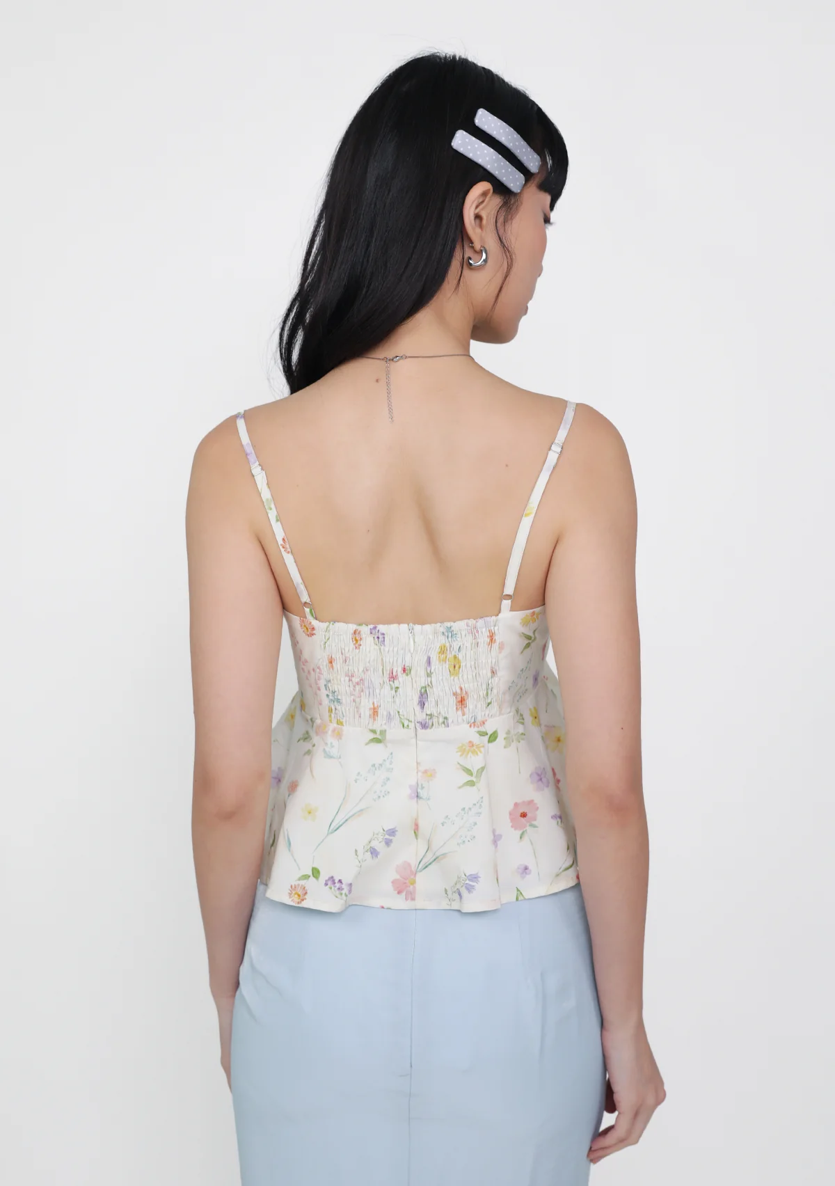 Marcella Bustier Padded Top (Watercolour) - Image 6