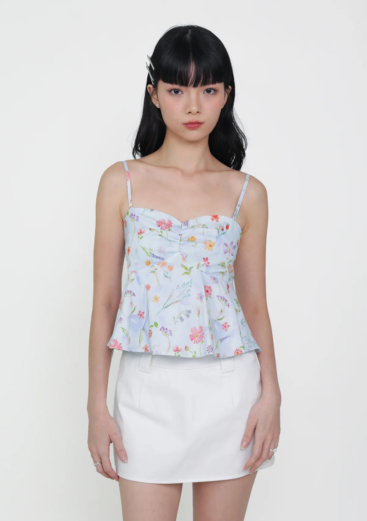 Marcella Bustier Padded Top (Watercolour) - Image 8