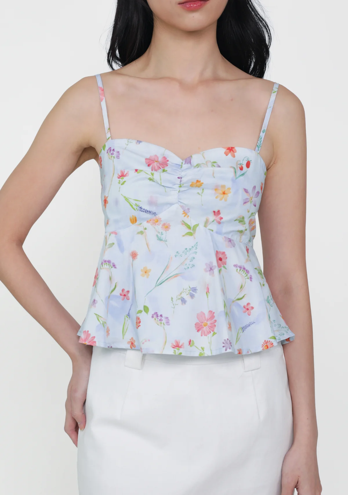 Marcella Bustier Padded Top (Watercolour) - Image 9