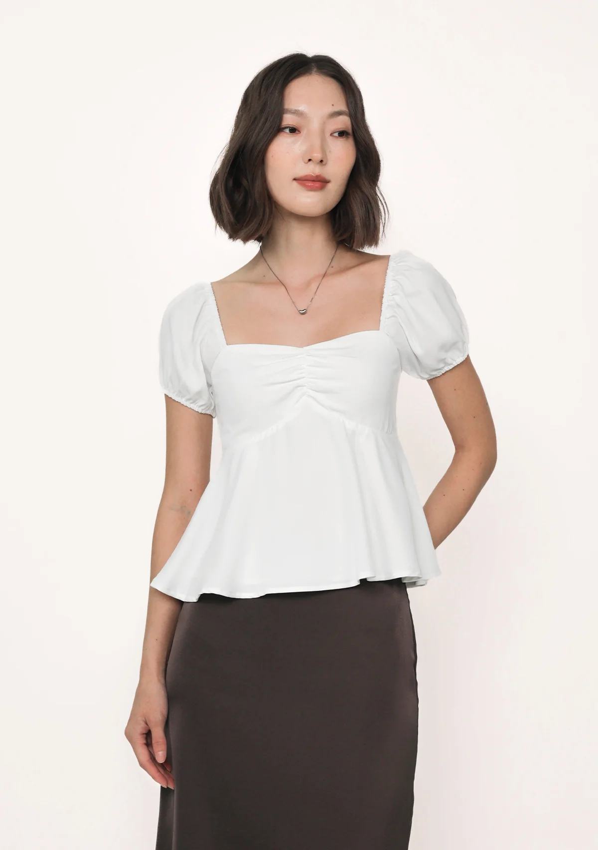 Marcella Sleeve Padded Top - Image 5