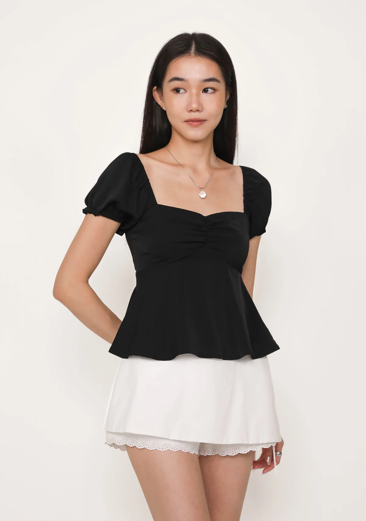 Marcella Sleeve Padded Top - Image 9
