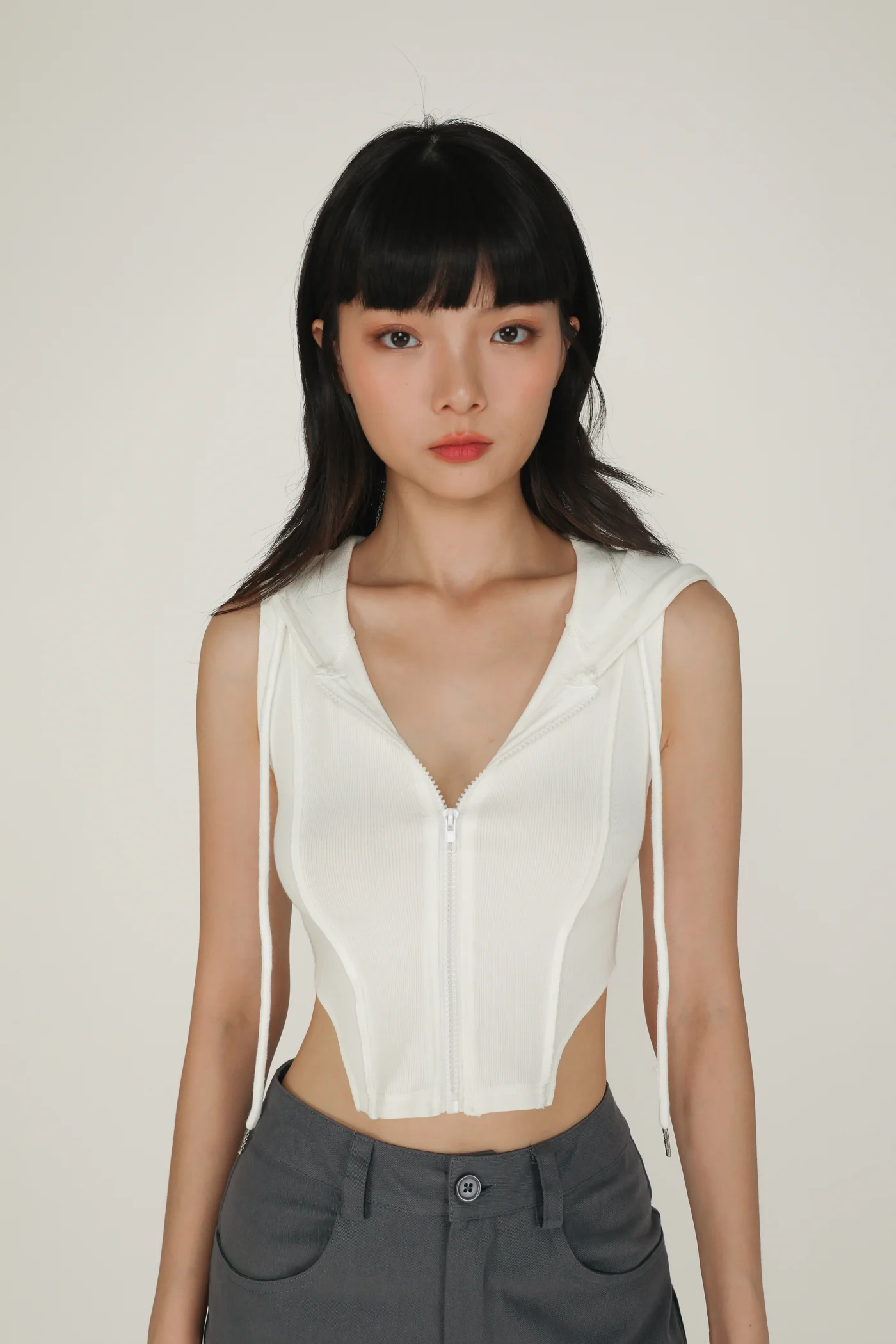 Mardi Hoodie Zip Up Top - Image 10
