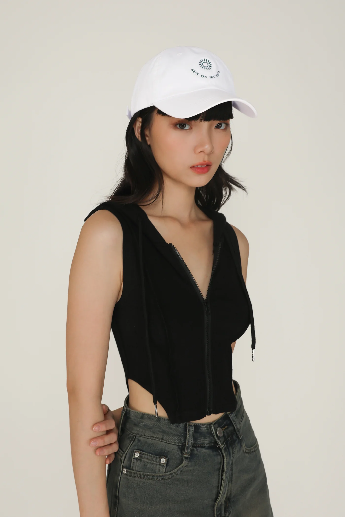 Mardi Hoodie Zip Up Top - Image 15