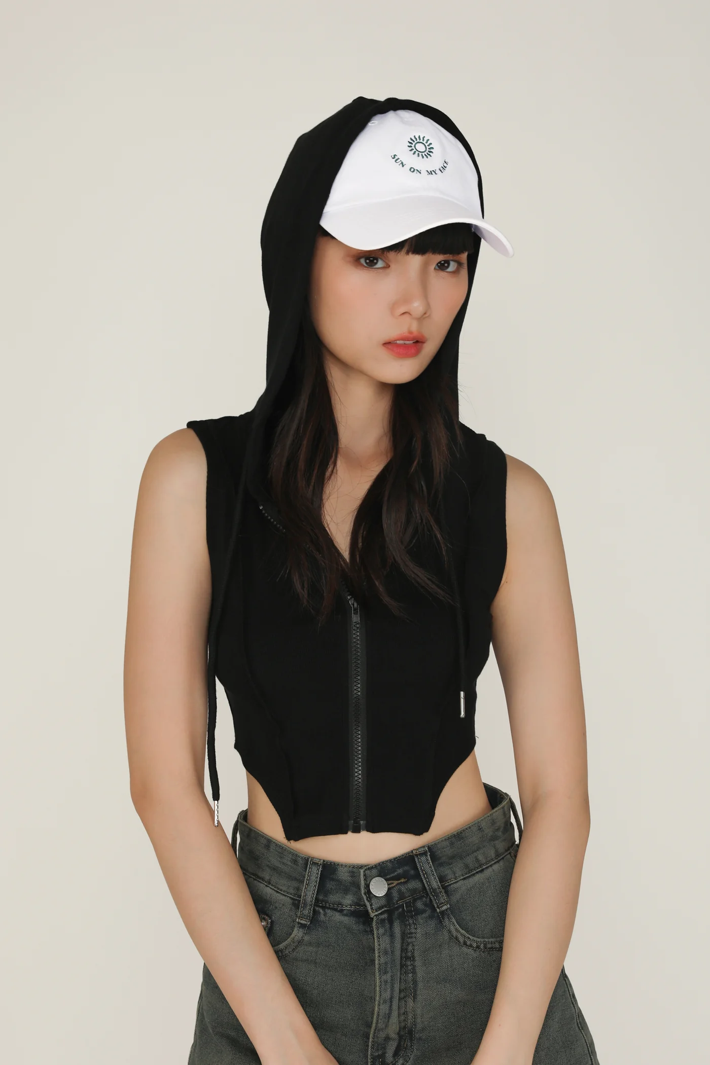 Mardi Hoodie Zip Up Top - Image 17
