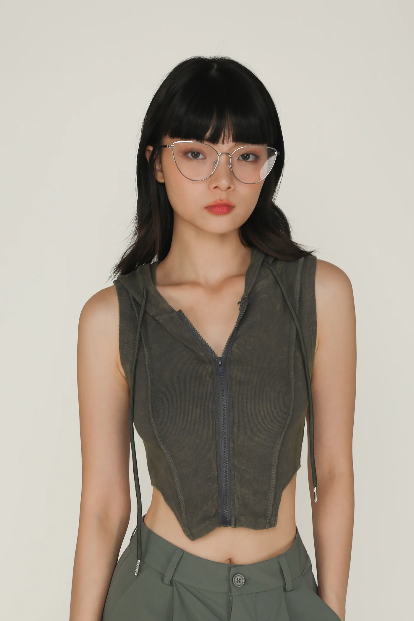 Mardi Hoodie Zip Up Top - Image 30