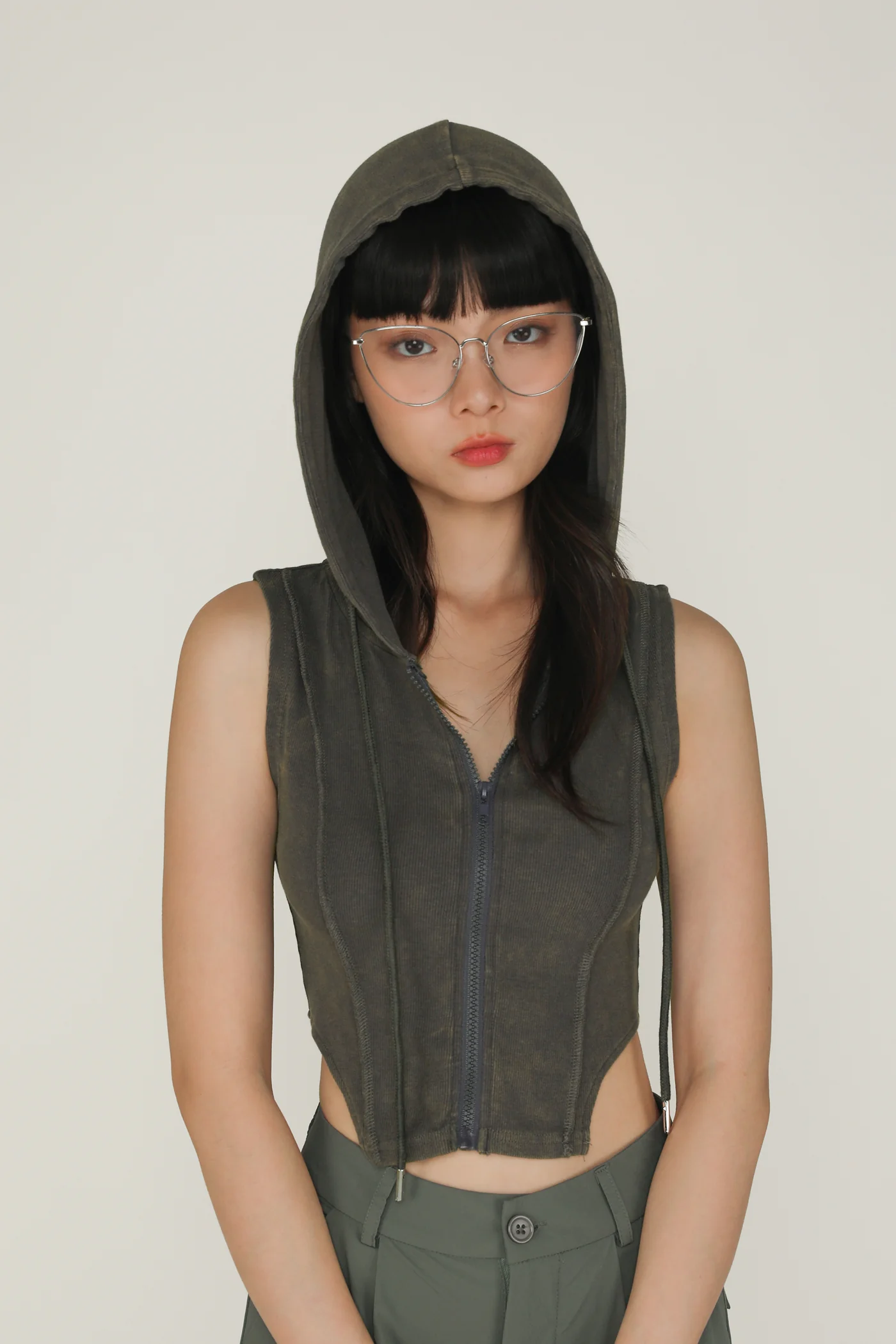 Mardi Hoodie Zip Up Top - Image 31