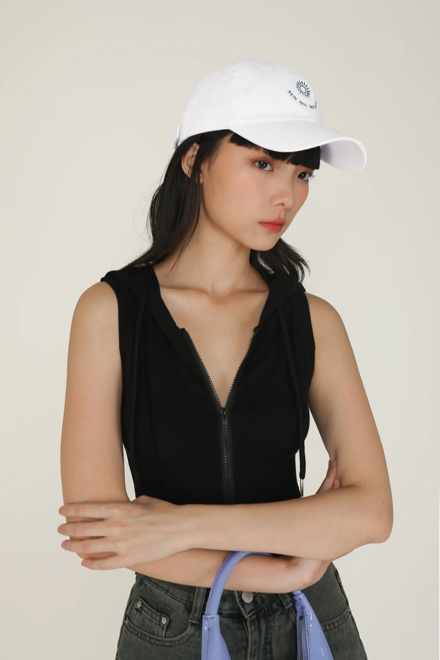 Mardi Hoodie Zip Up Top - Image 4