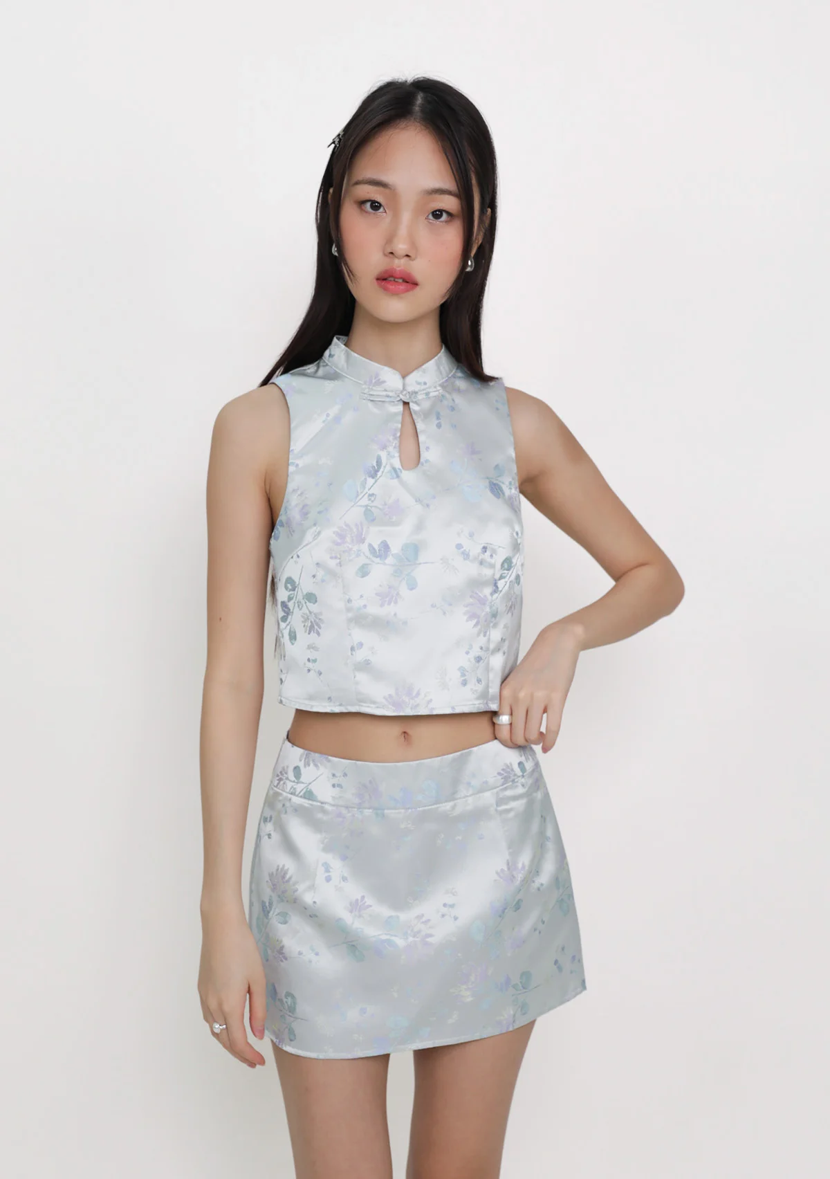 Maren Mid Rise Basic Skorts (Jacquard) - Image 13
