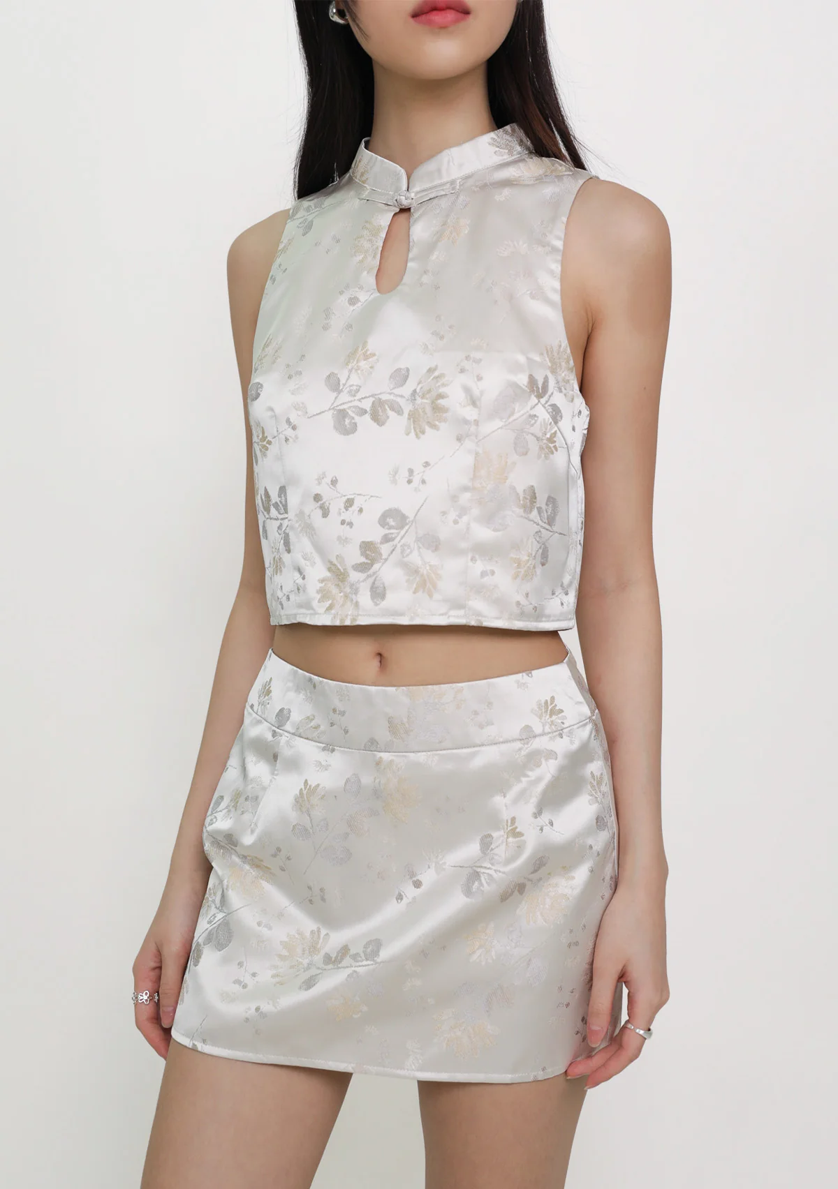 Maren Mid Rise Basic Skorts (Jacquard) - Image 6