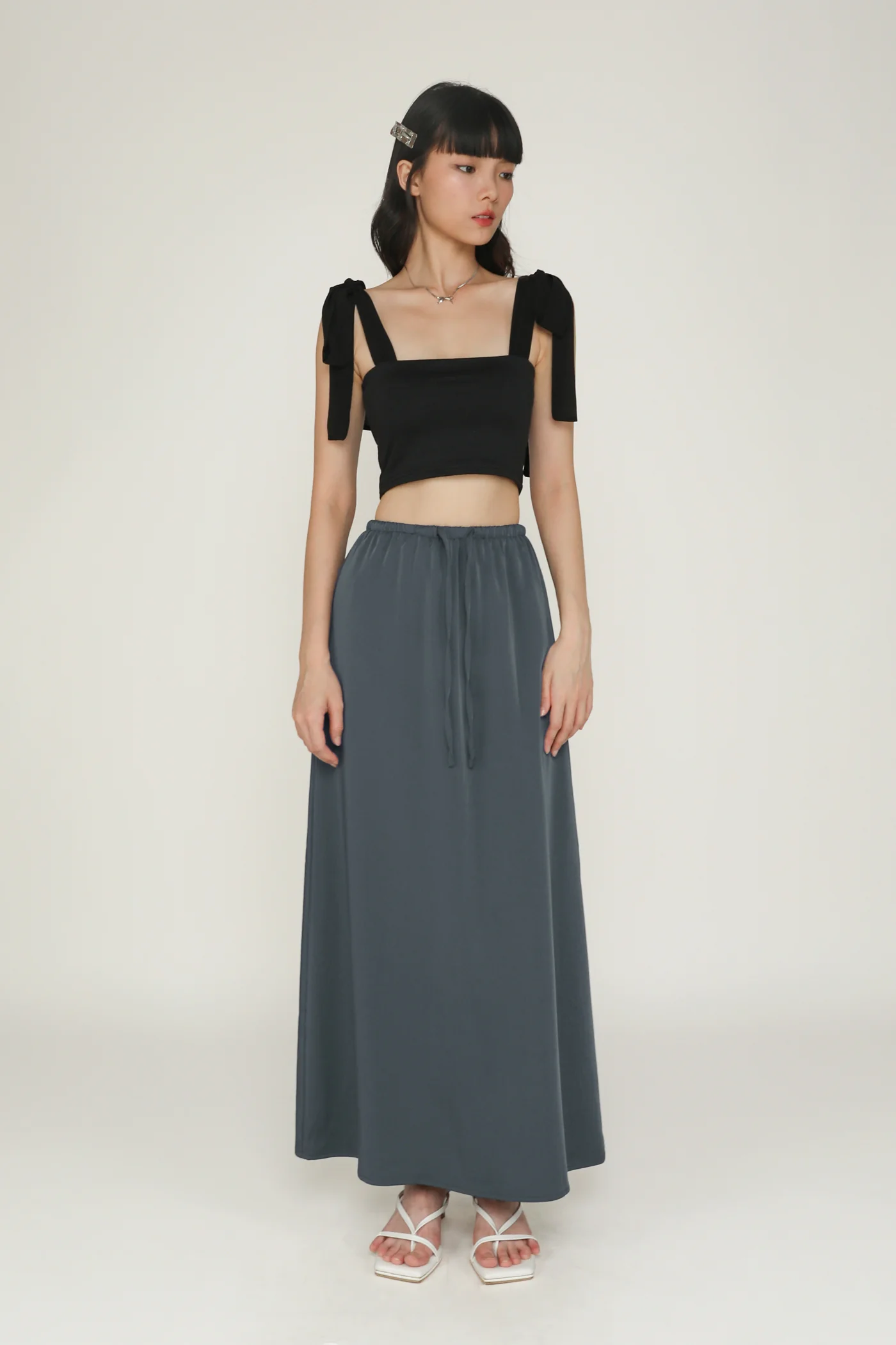 Margie Ribbon Padded Crop Top - Image 13