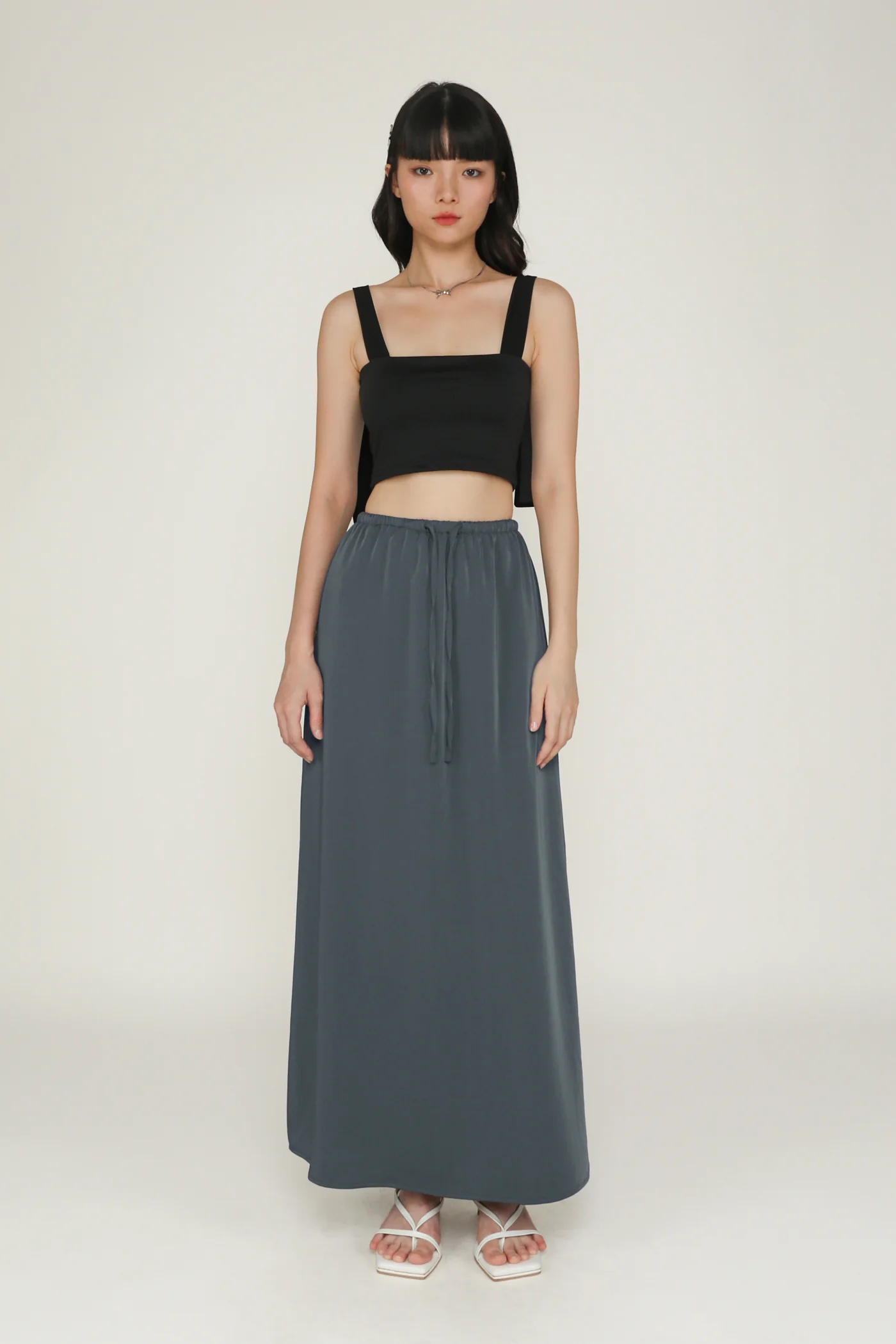 Margie Ribbon Padded Crop Top - Image 9