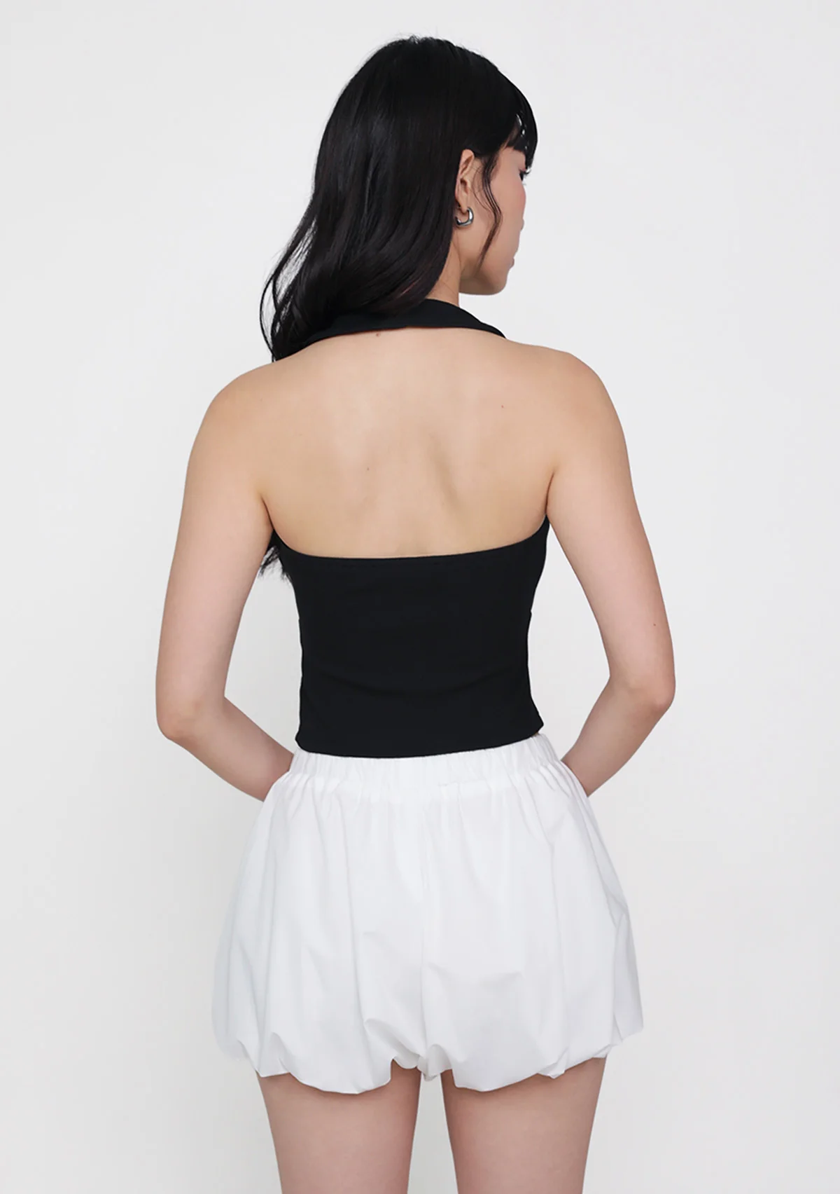 Marielle Zip Up Padded Halter Top - Image 15