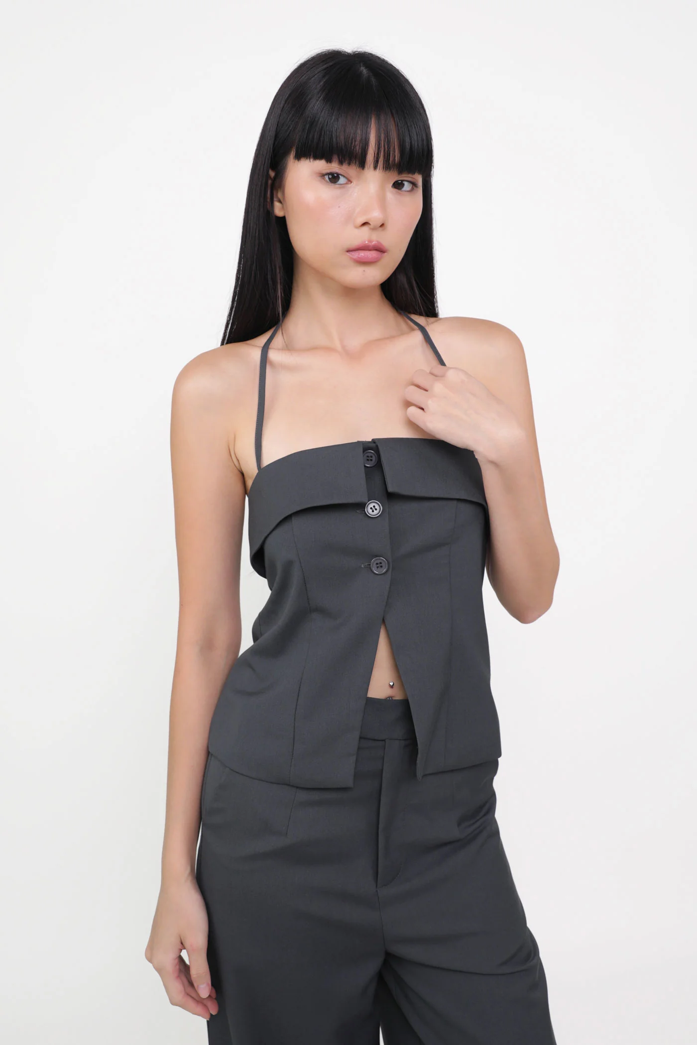 Marissa Tailored Halter Top - Image 12