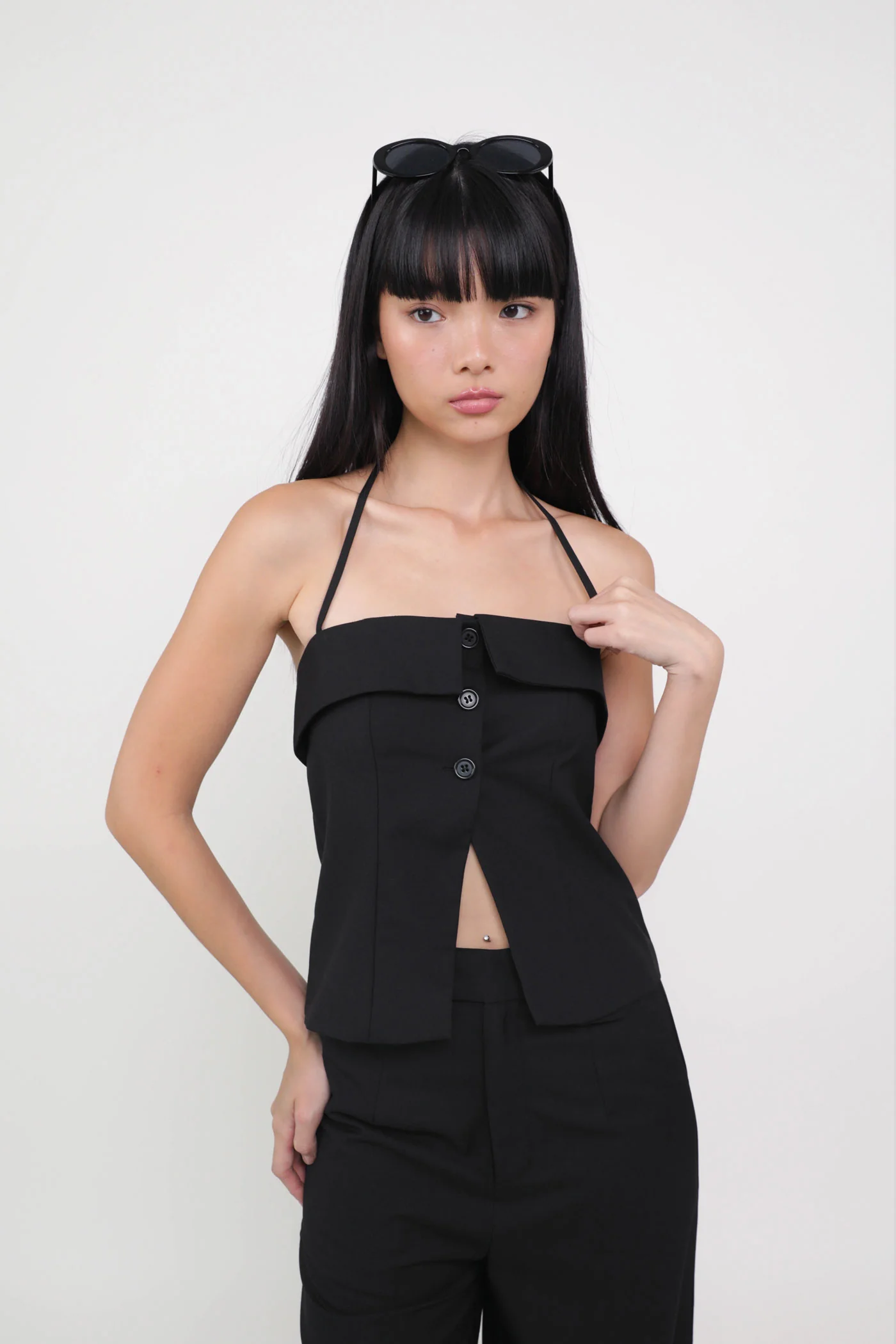 Marissa Tailored Halter Top - Image 2