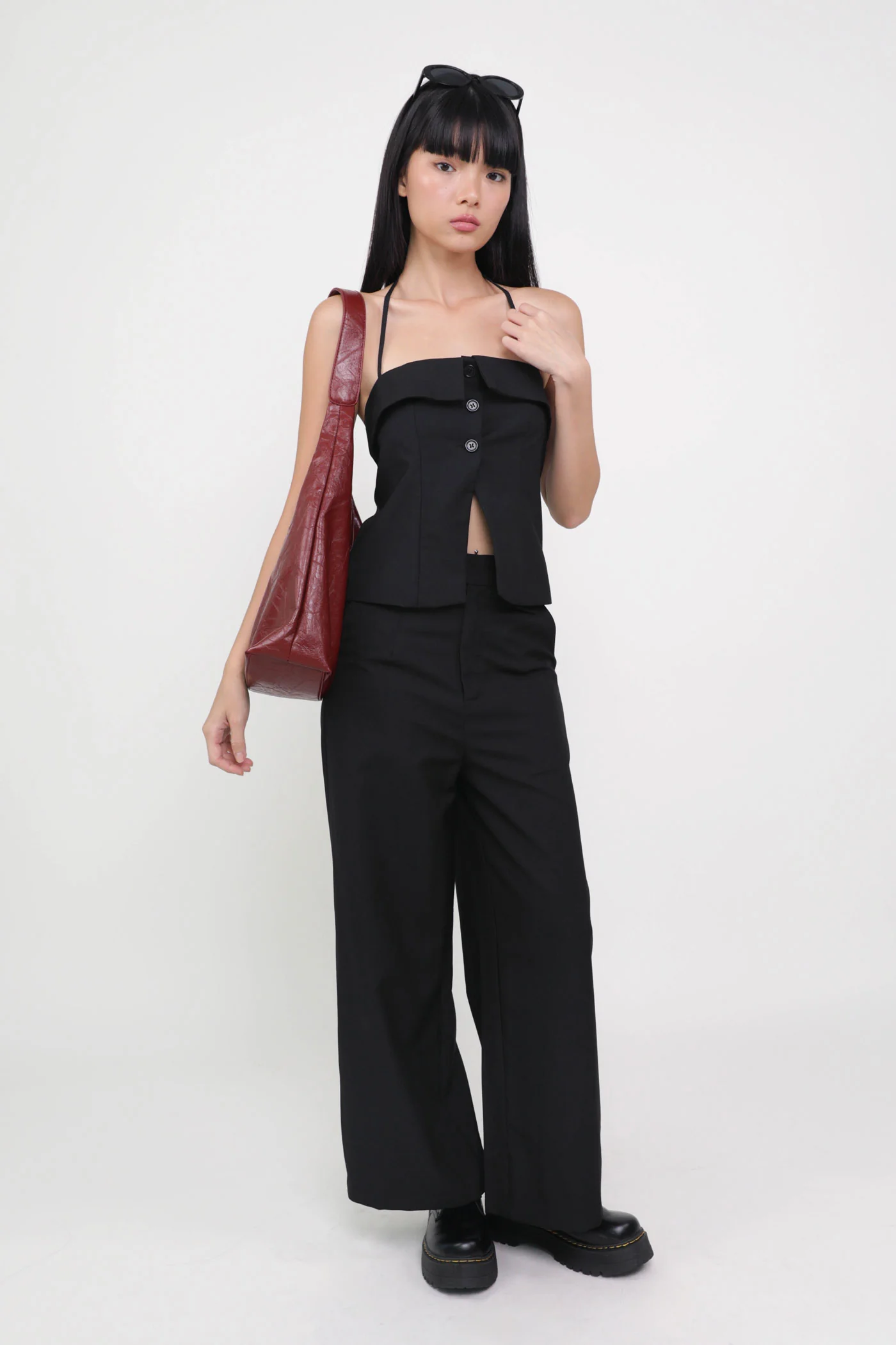 Marissa Tailored Halter Top - Image 3