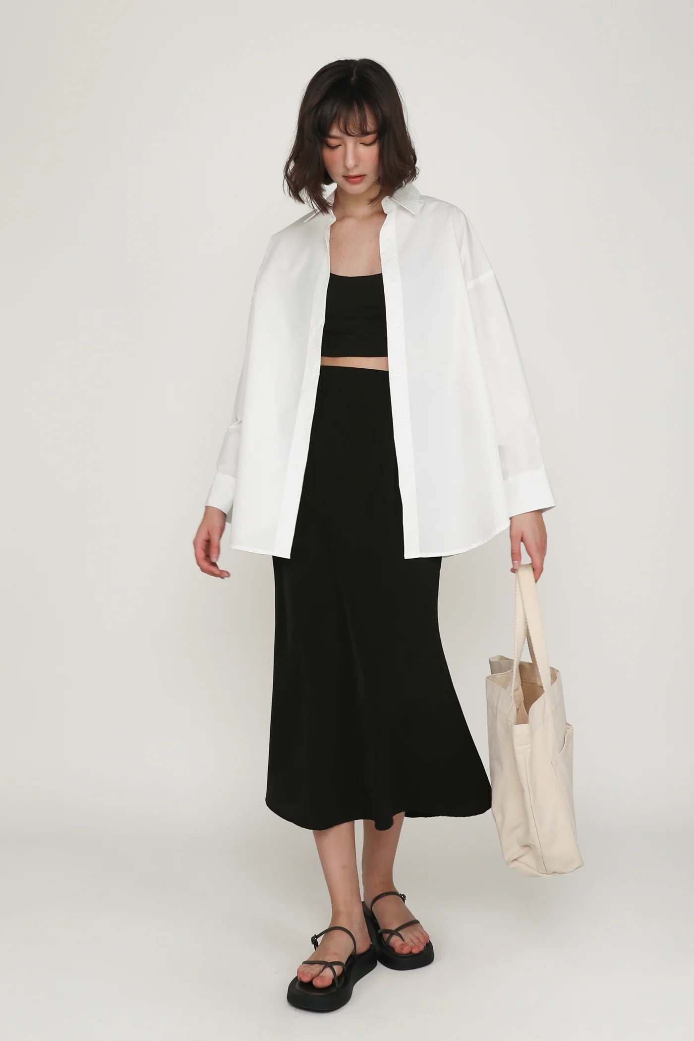 Martin Structured Oversized Shirt