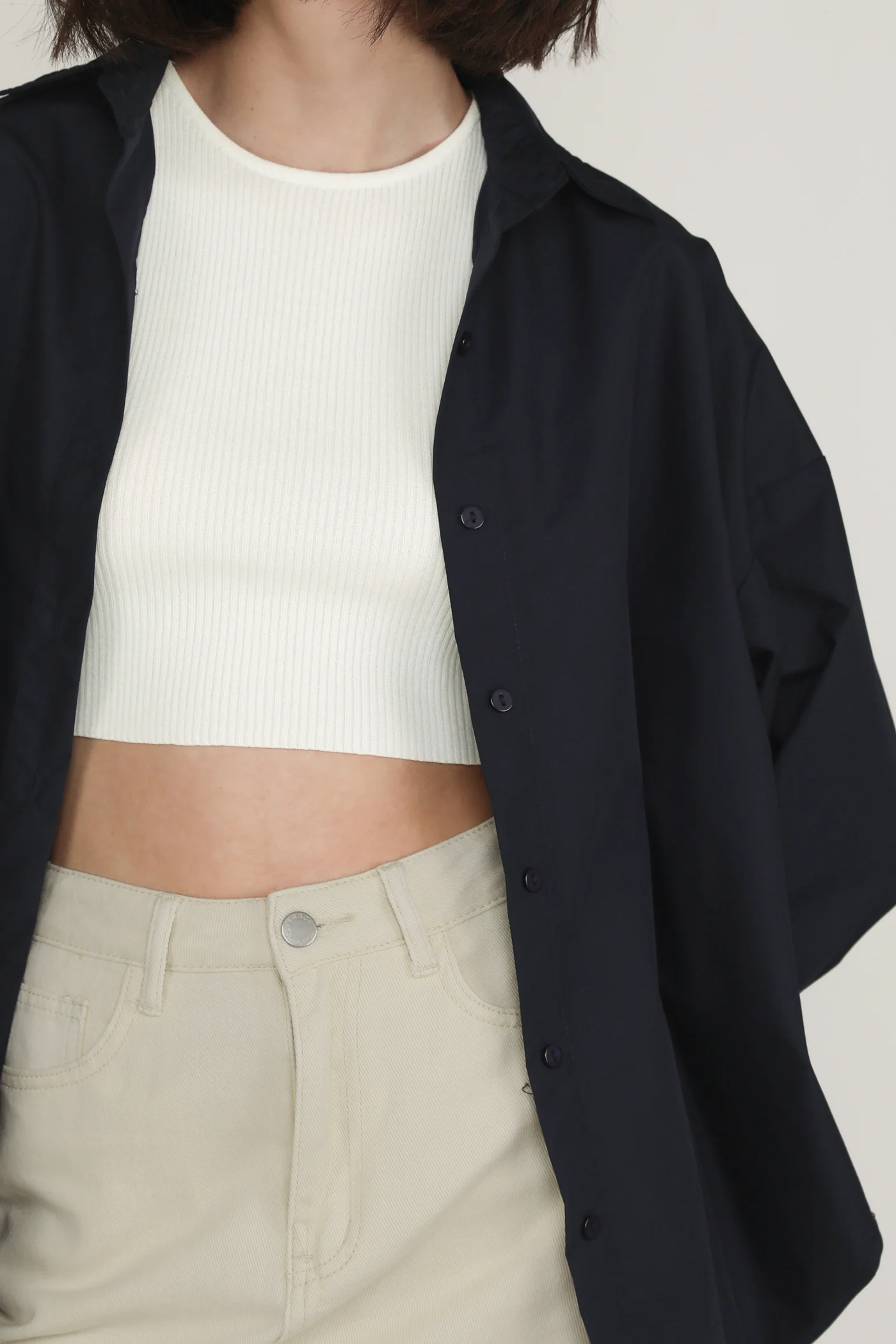 Martin Structured Oversized Shirt - Image 11