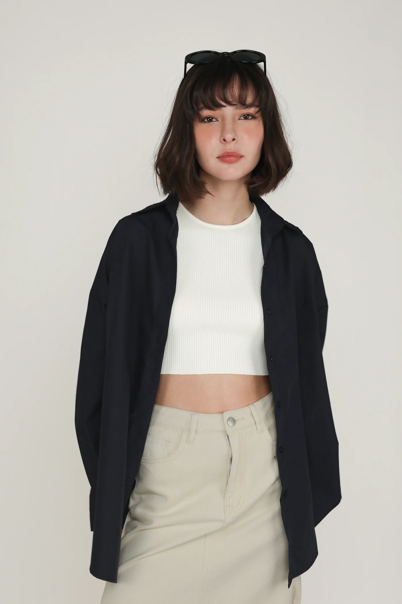 Martin Structured Oversized Shirt - Image 12