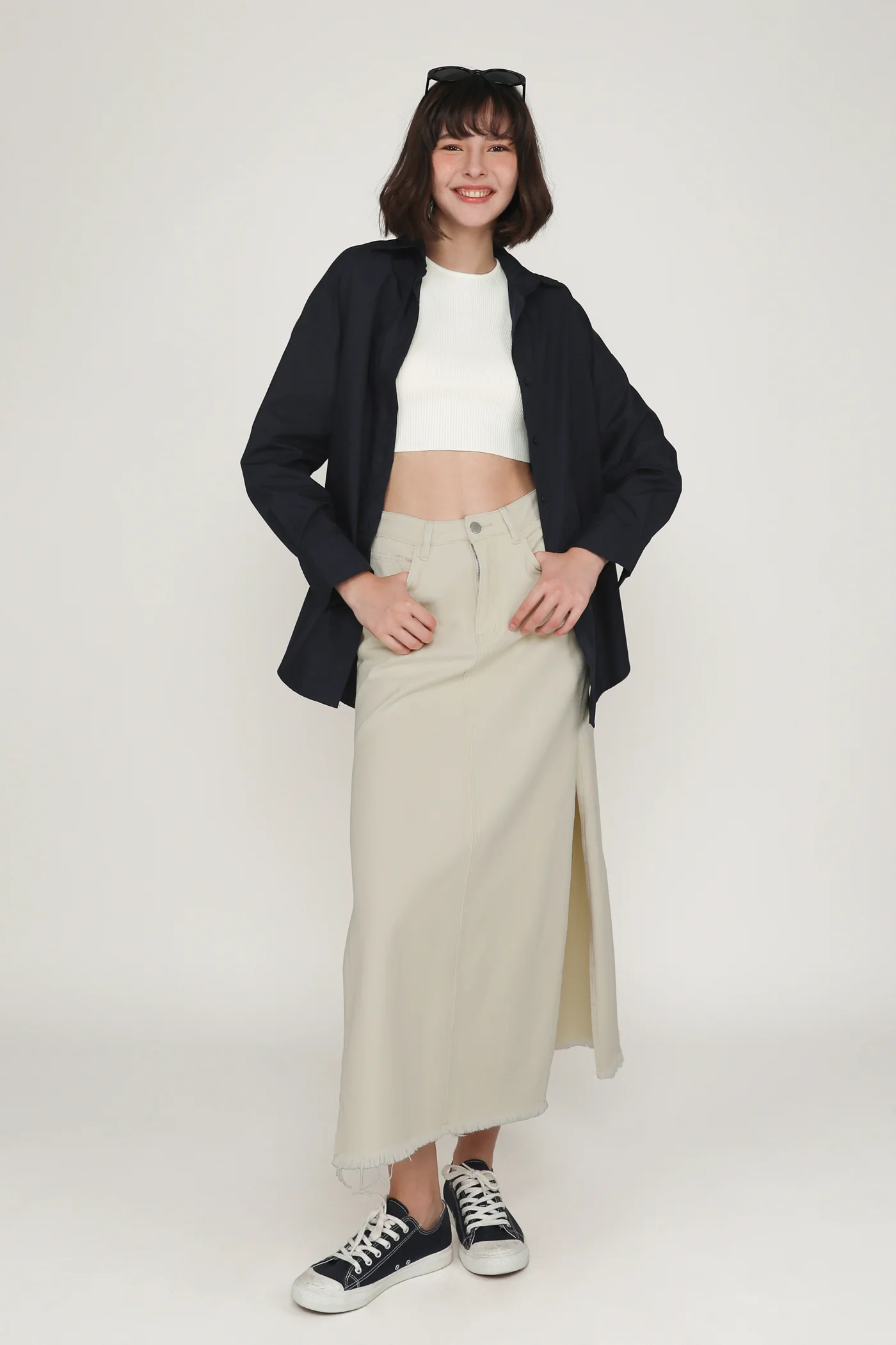 Martin Structured Oversized Shirt - Image 13