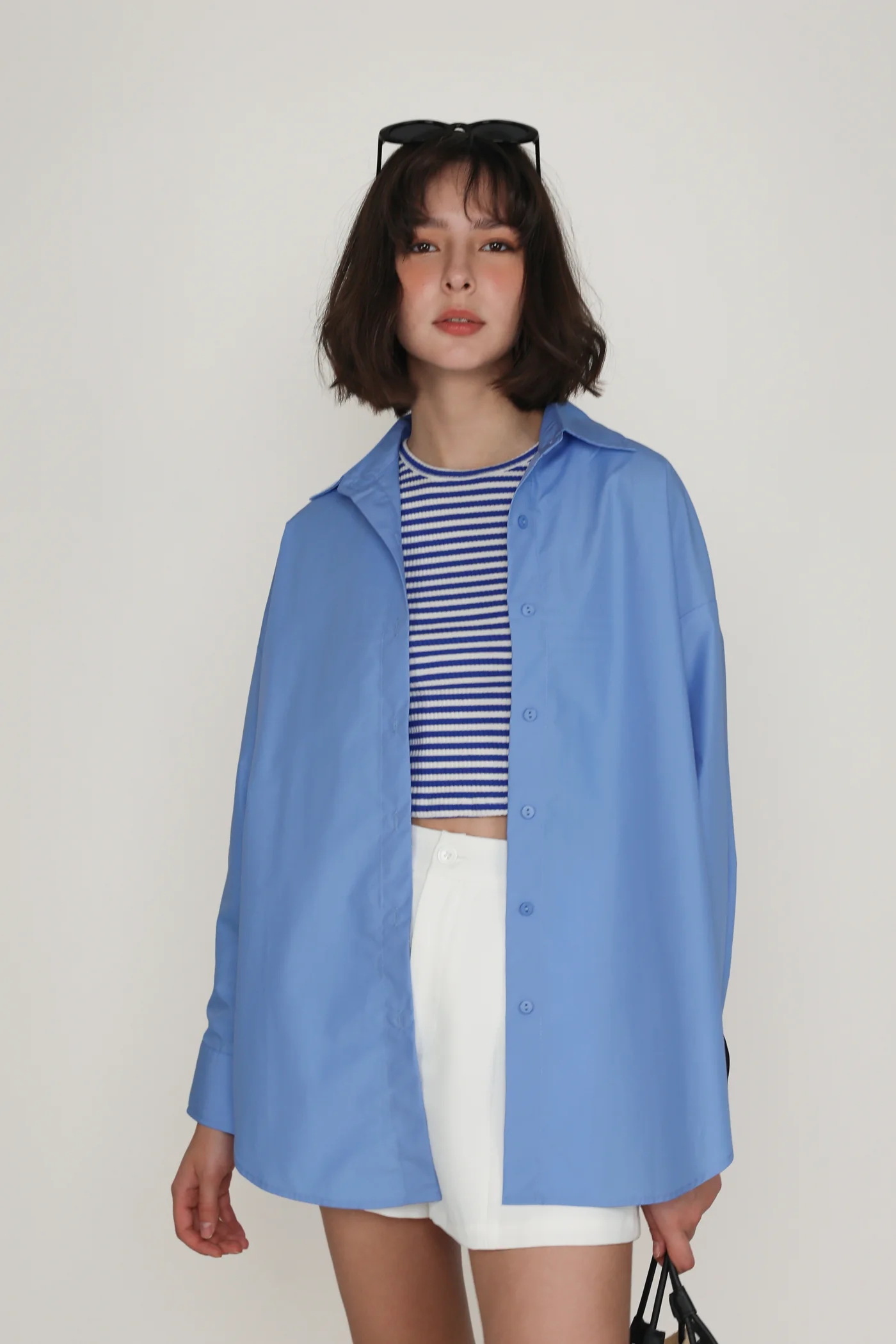 Martin Structured Oversized Shirt - Image 18