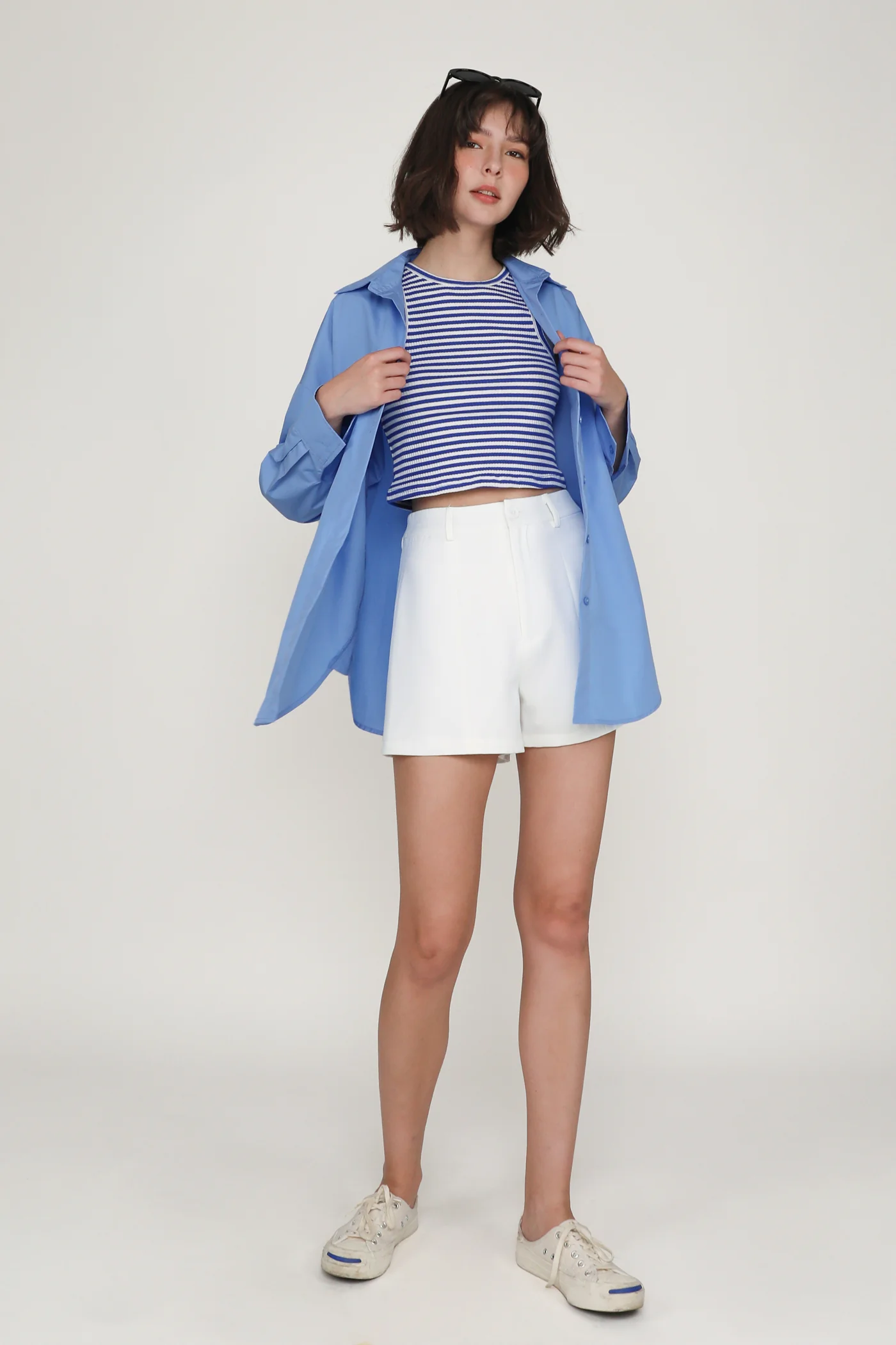 Martin Structured Oversized Shirt - Image 20