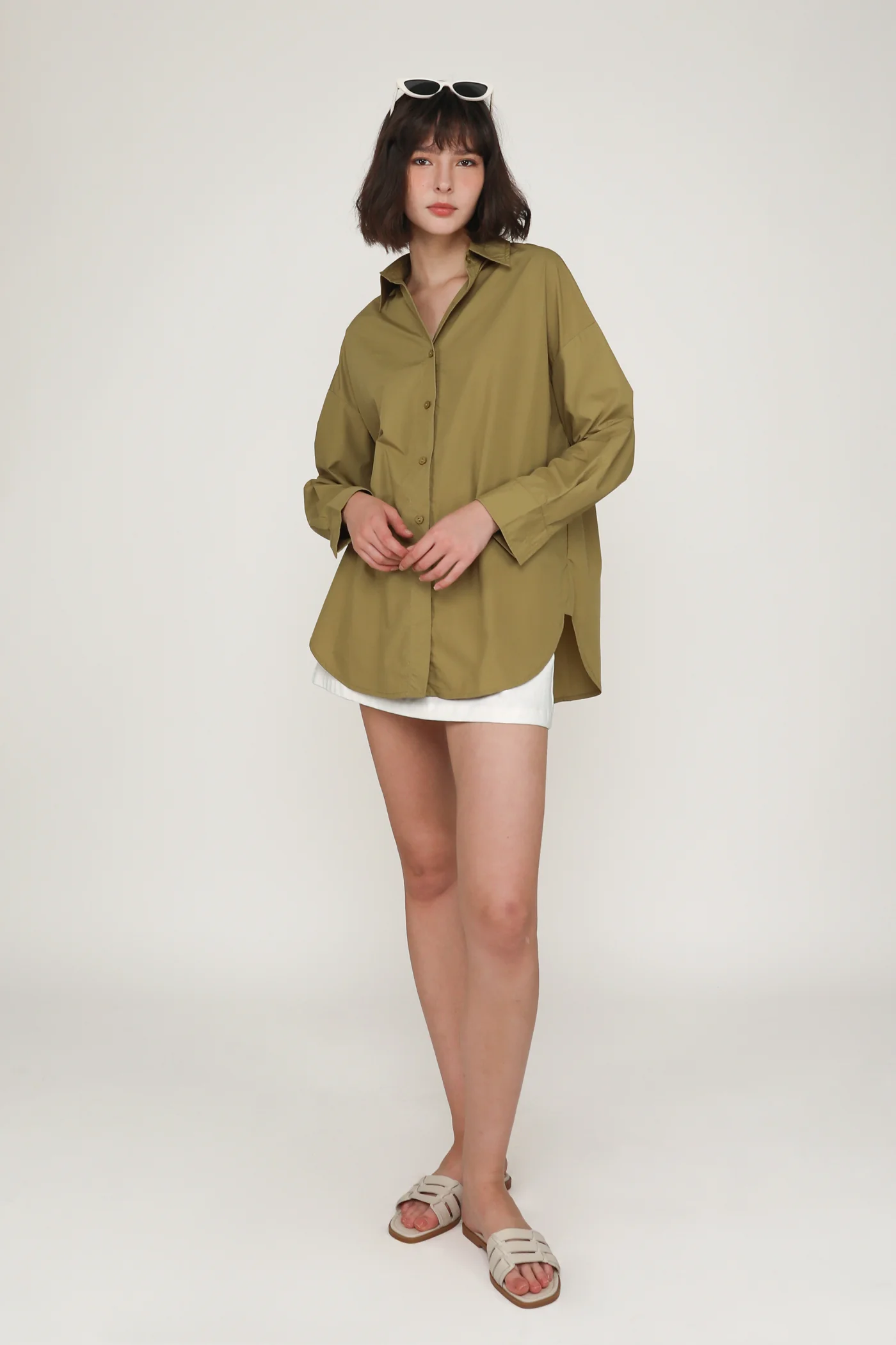 Martin Structured Oversized Shirt - Image 23