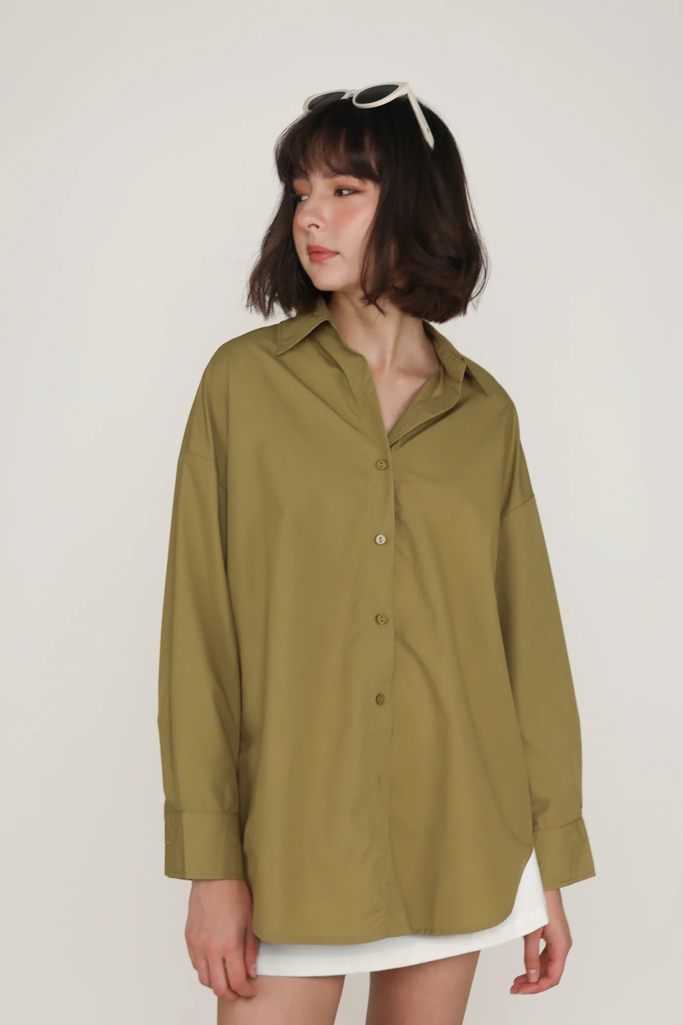 Martin Structured Oversized Shirt - Image 25