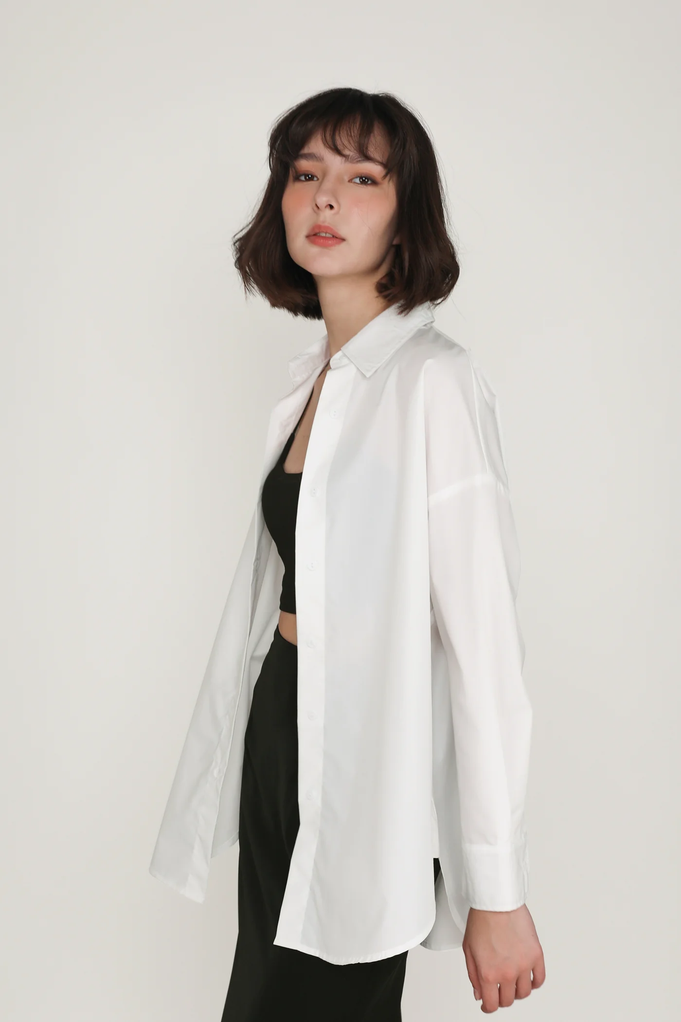 Martin Structured Oversized Shirt - Image 3