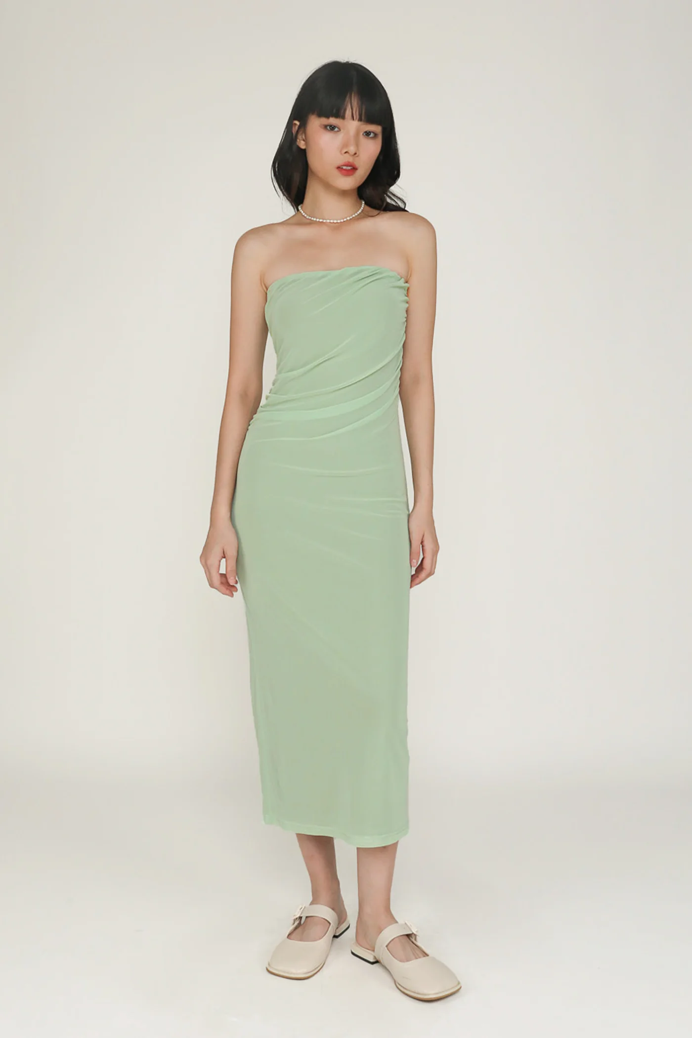 Martina Mesh Tube Padded Dress - Image 20