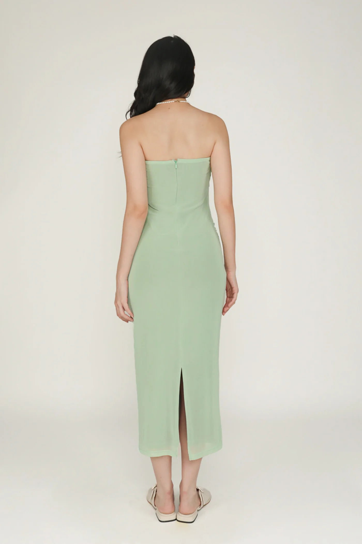 Martina Mesh Tube Padded Dress - Image 21