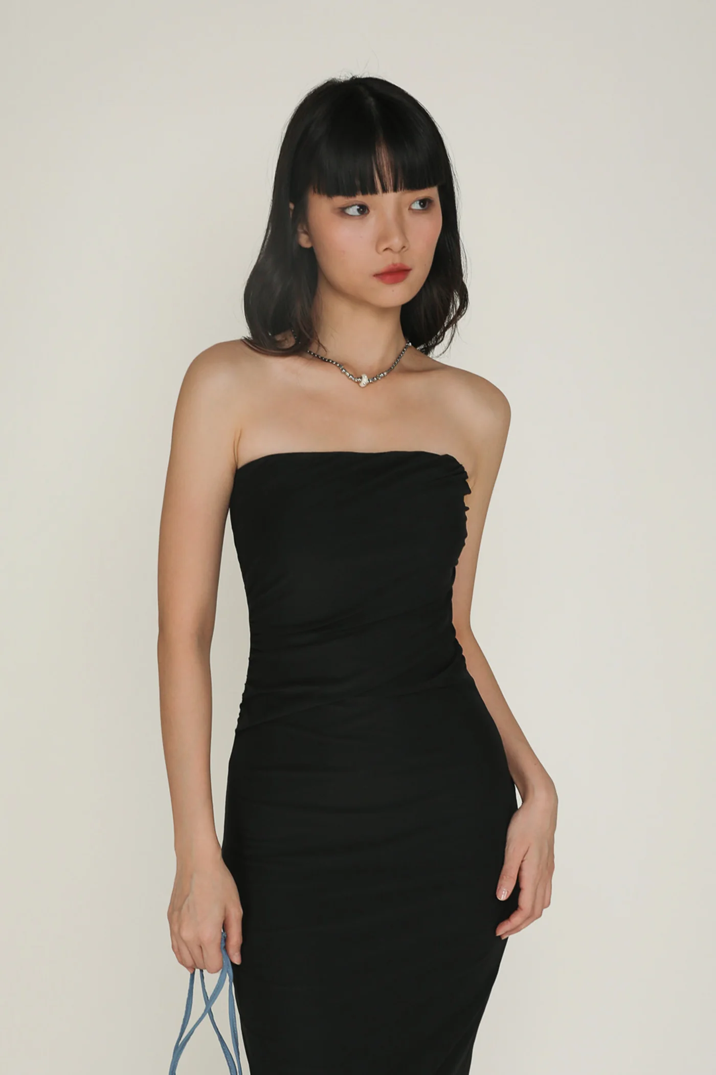 Martina Mesh Tube Padded Dress - Image 5