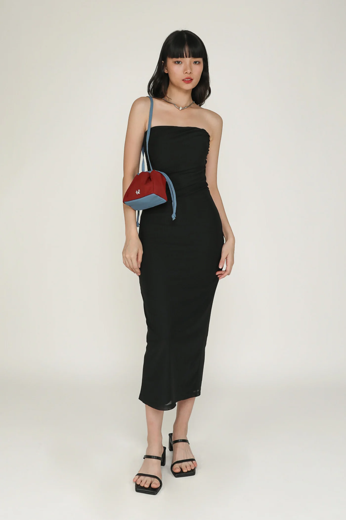 Martina Mesh Tube Padded Dress - Image 6