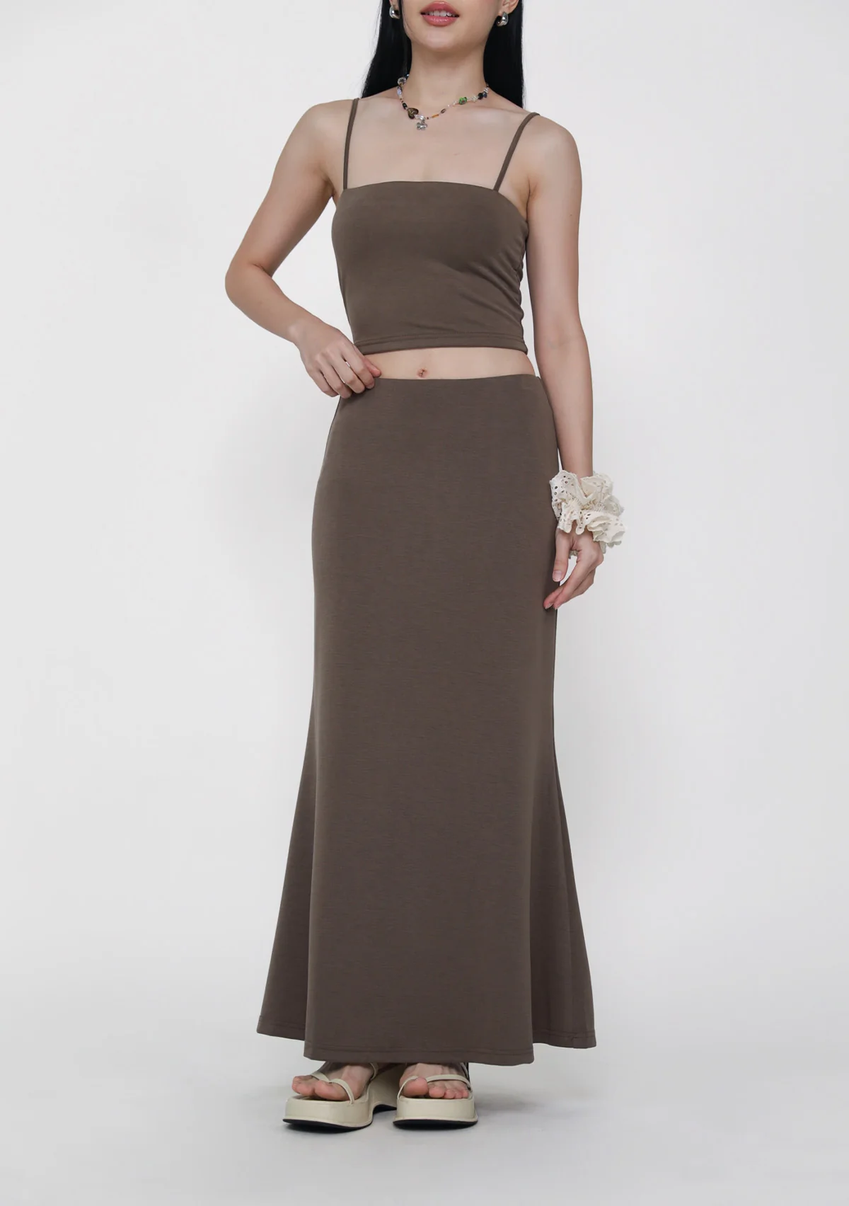 Colette Bias Cut Maxi Skirt - Image 18