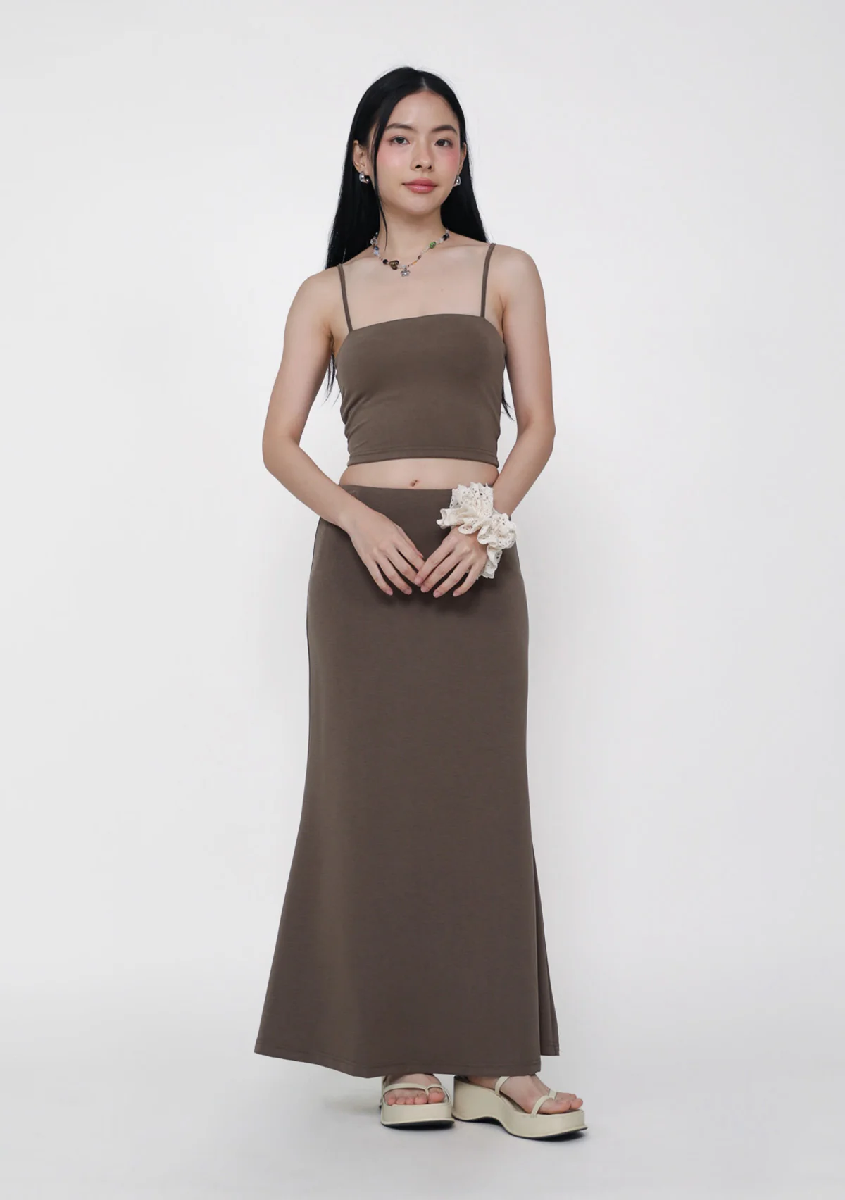 Colette Bias Cut Maxi Skirt - Image 4