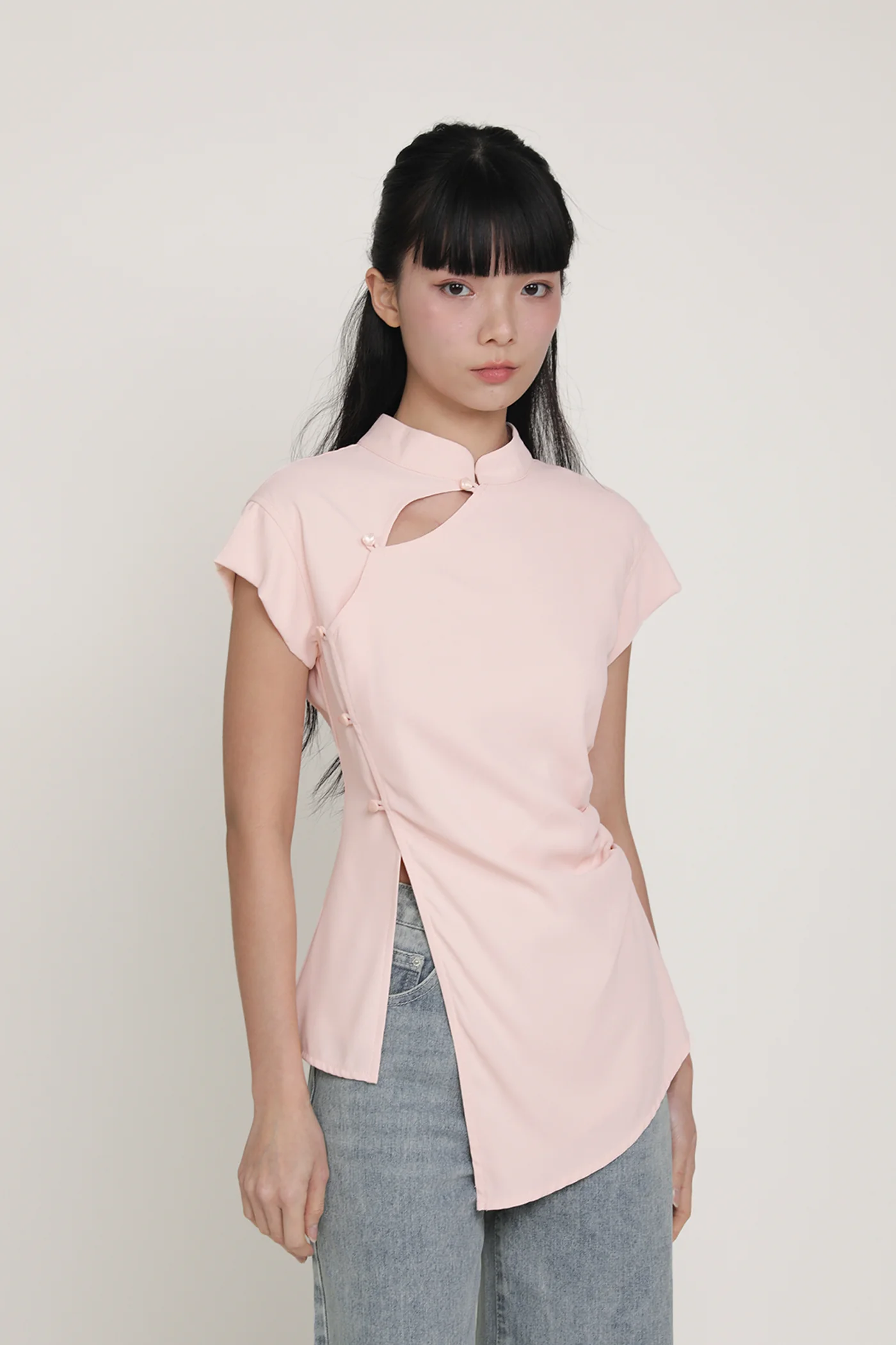Melinda Longline Qipao Top - Image 16