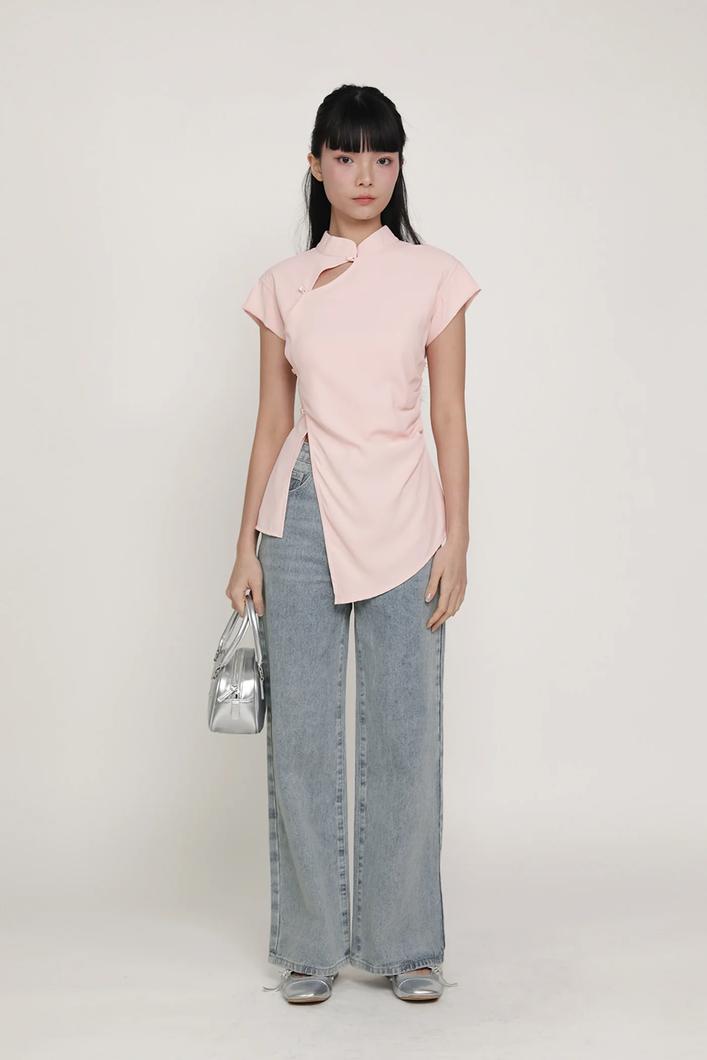 Melinda Longline Qipao Top - Image 17