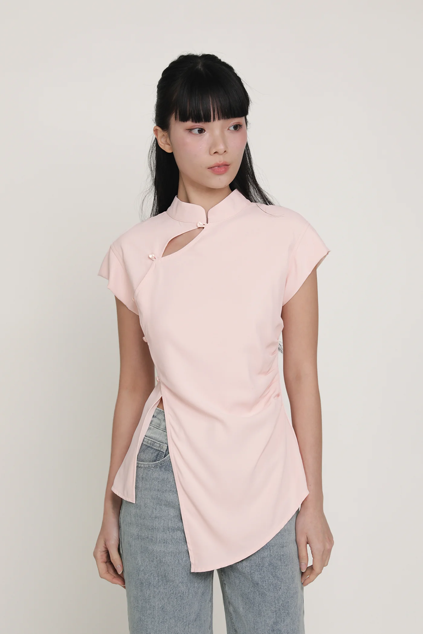 Melinda Longline Qipao Top - Image 18