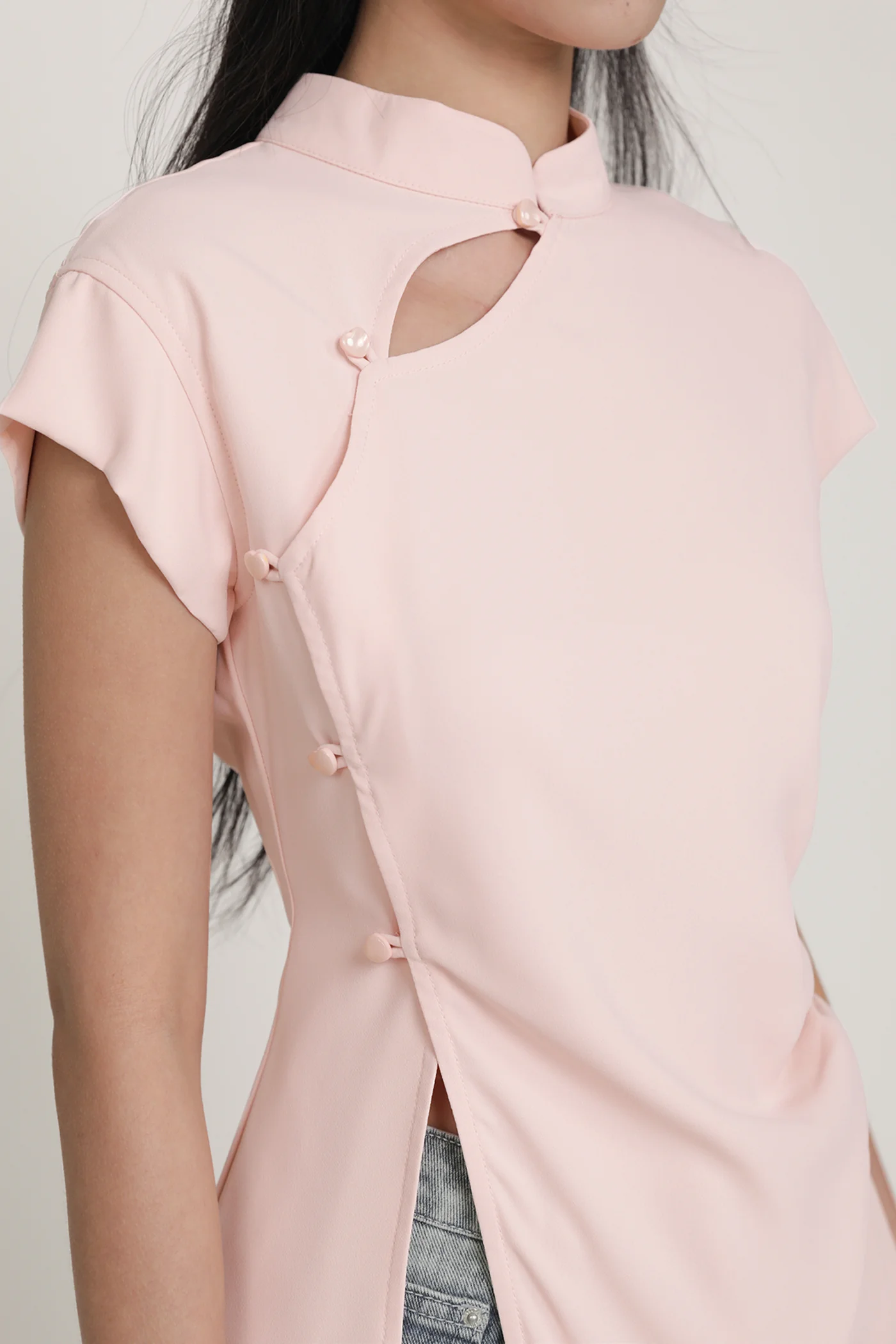 Melinda Longline Qipao Top - Image 19