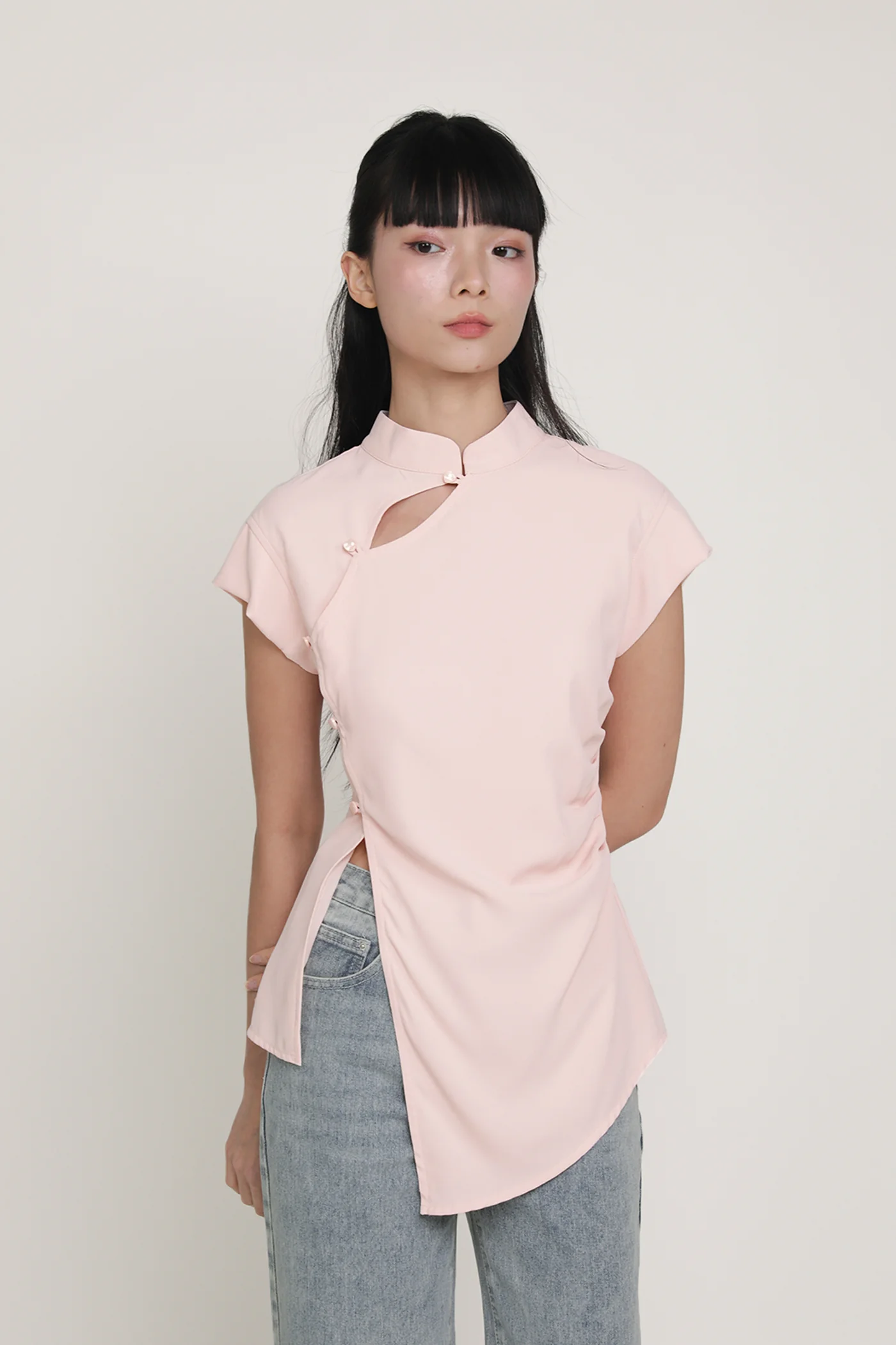 Melinda Longline Qipao Top - Image 20