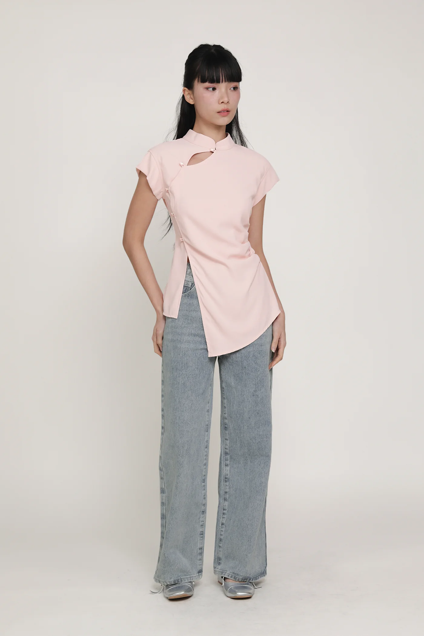 Melinda Longline Qipao Top - Image 21