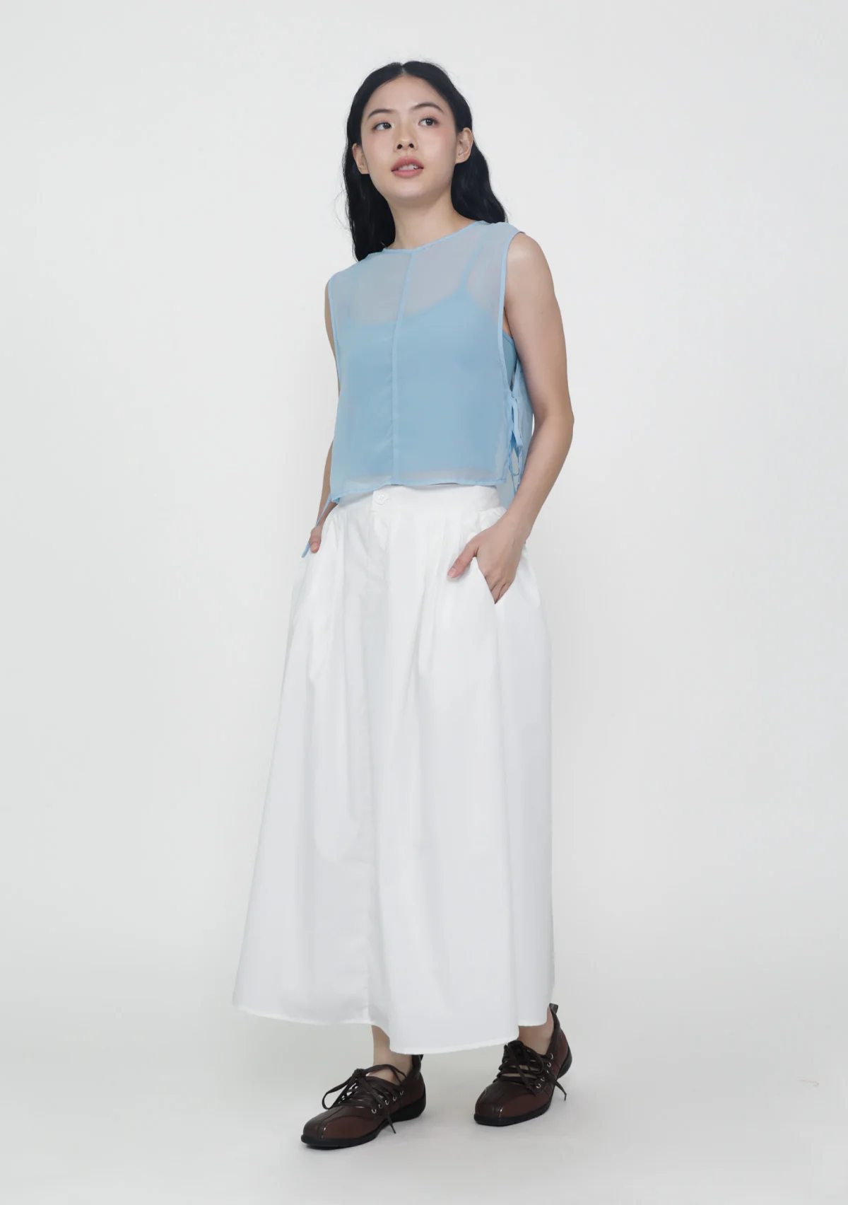 Kyo Sheer Overlay Top - Image 10