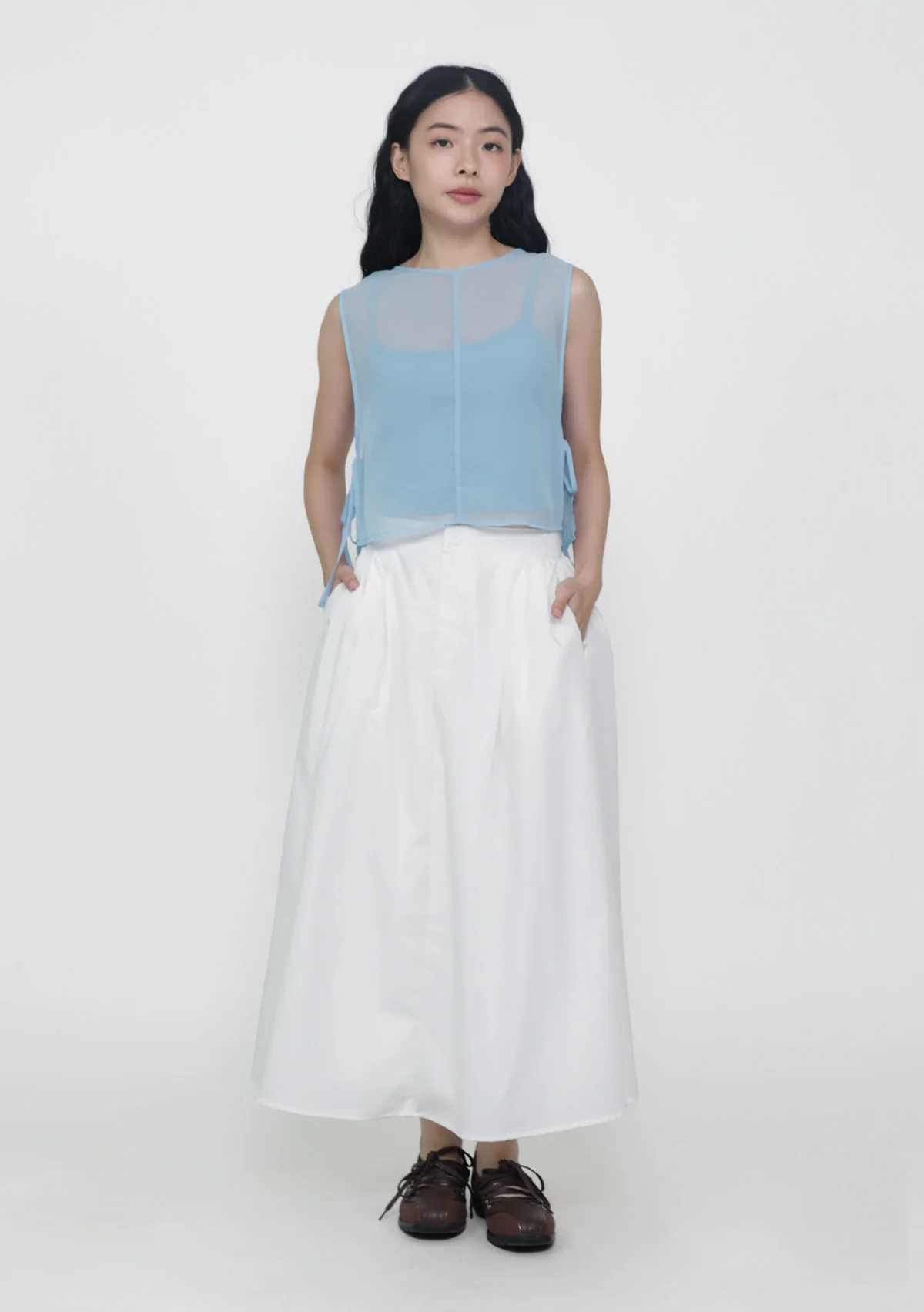 Kyo Sheer Overlay Top - Image 15