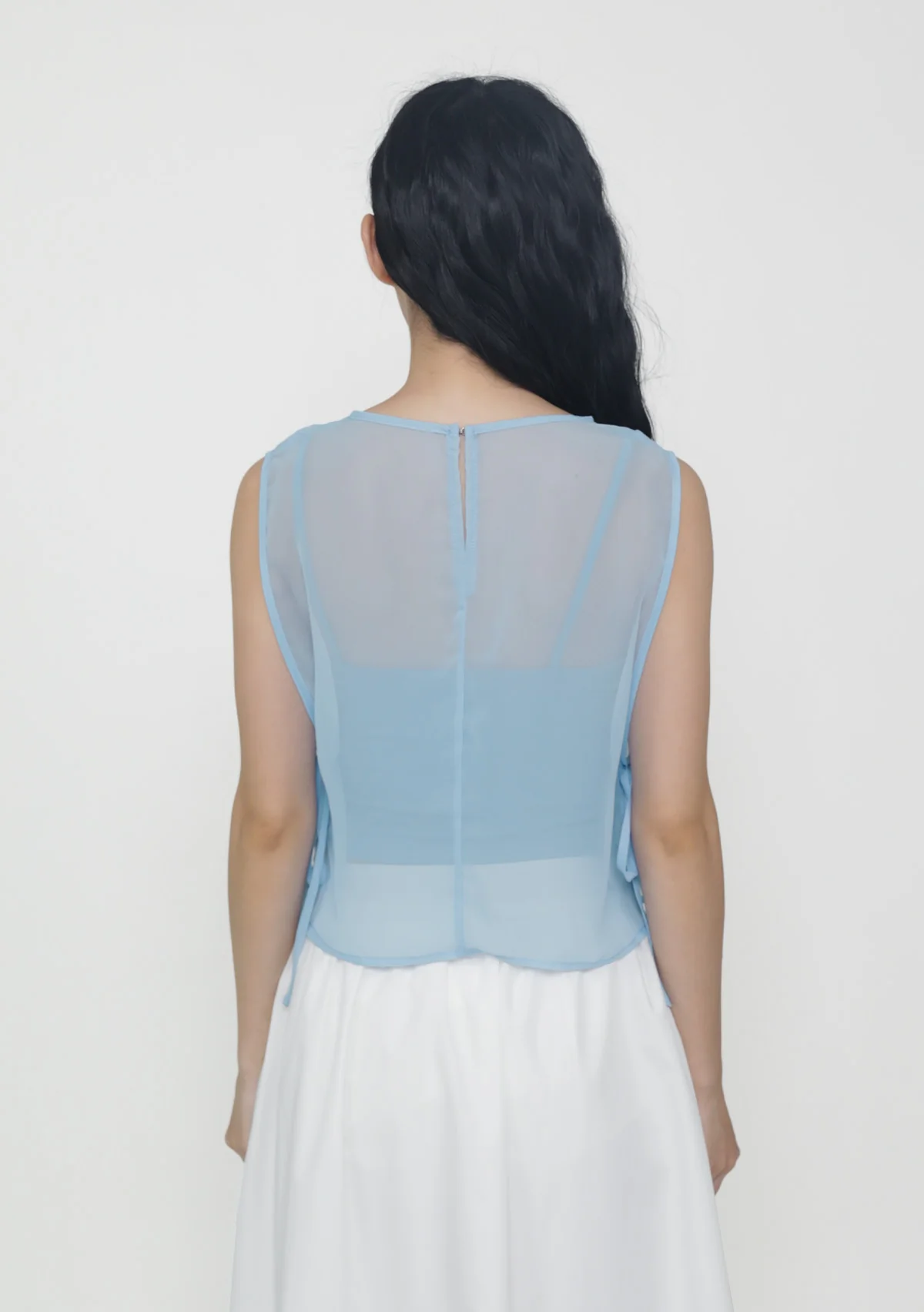 Kyo Sheer Overlay Top - Image 16