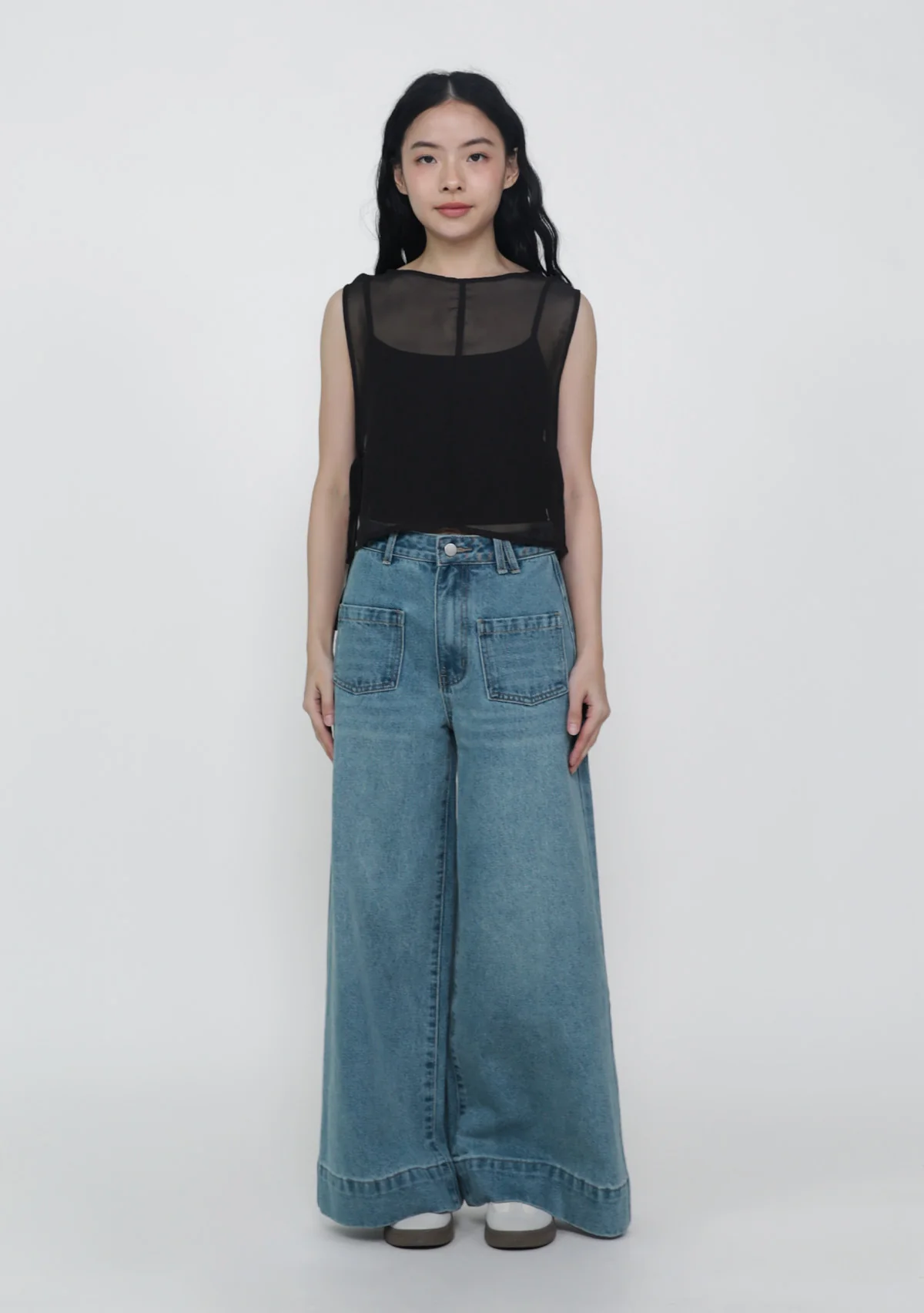 Kyo Sheer Overlay Top - Image 4