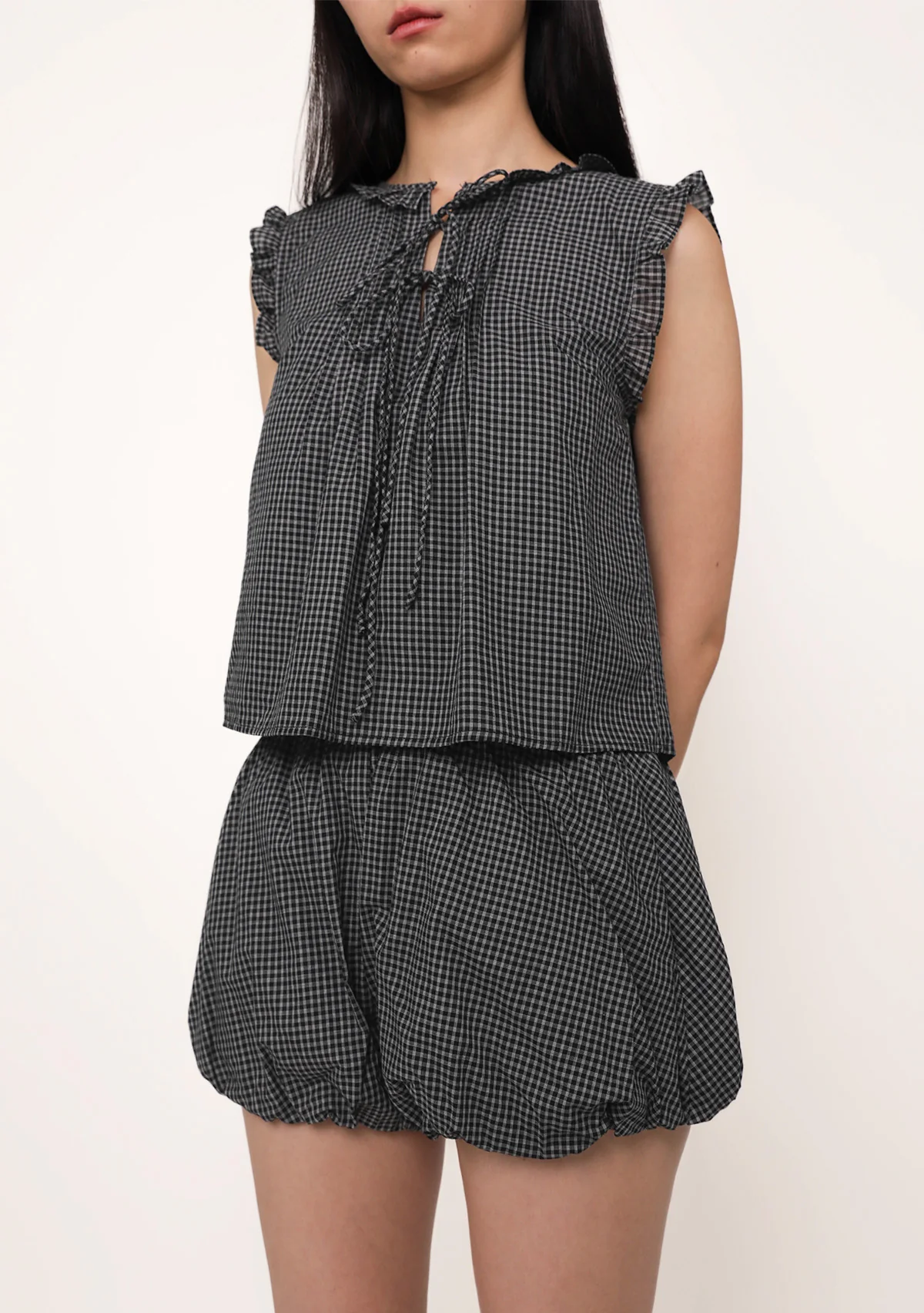 Mimi Bubble Shorts (Small Plaid) - Image 10