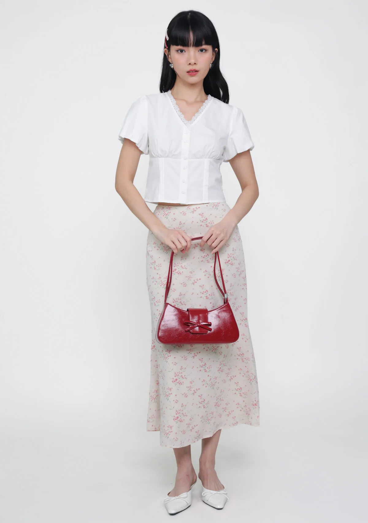 Mina Puff Sleeve Blouse - Image 4